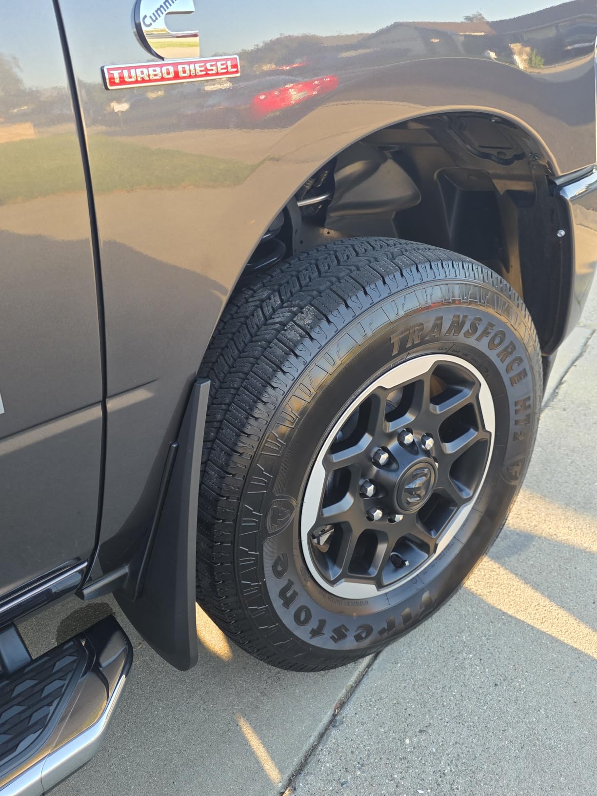 Husky Liners Custom Mud Guards | Fits 2019-2026 Ram 2500, Ram 3500 Single Rear Wheel, w/Out OEM Fender Flares | Front & Rear Set, 4-pc Black - 58046 customer photo 1