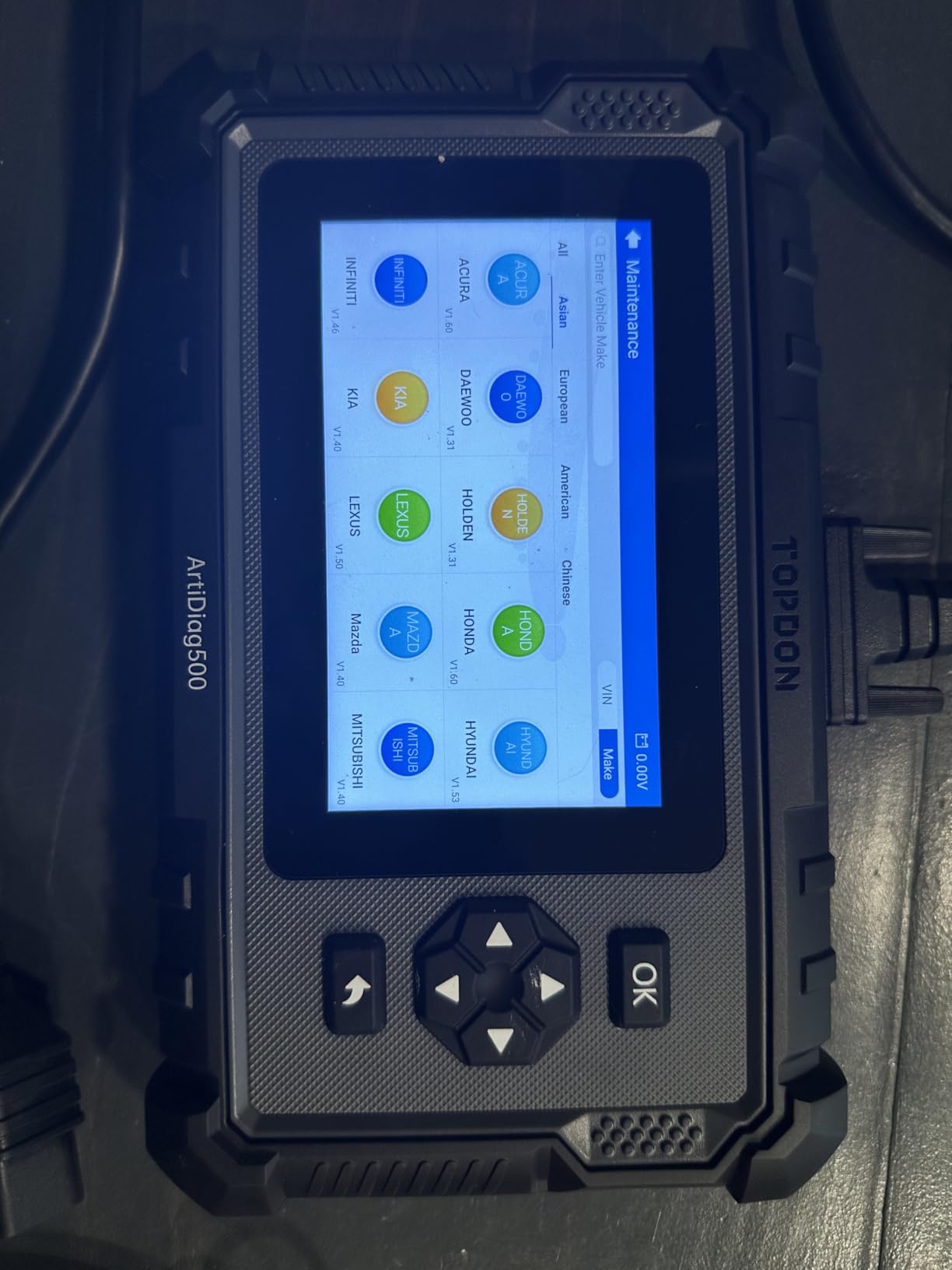 TOPDON AD500 OBD2 Scanner Car Diagnostic Tool, Engine ABS SRS Transmission | Oil SAS Throttle TPMS BMS EPB Reset, AutoVIN, Car Check Engine Code Reader with Battery Test, Lifetime Wi-Fi Free Update customer photo 1
