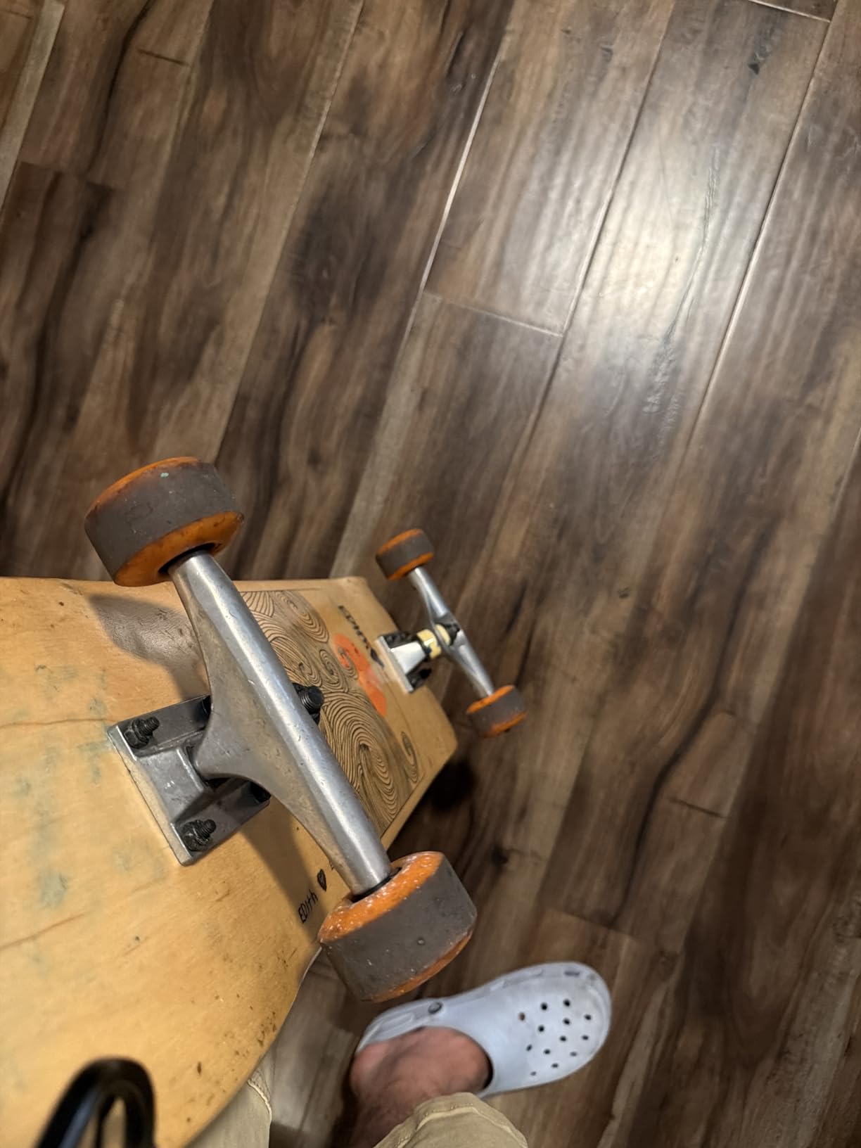 Retrospec Alameda Skateboard Complete | Canadian Maple Wood Deck w/ 5.5 Inch Aluminum Alloy Trucks for Commuting, Cruising, Carving & Downhill Riding customer photo 1