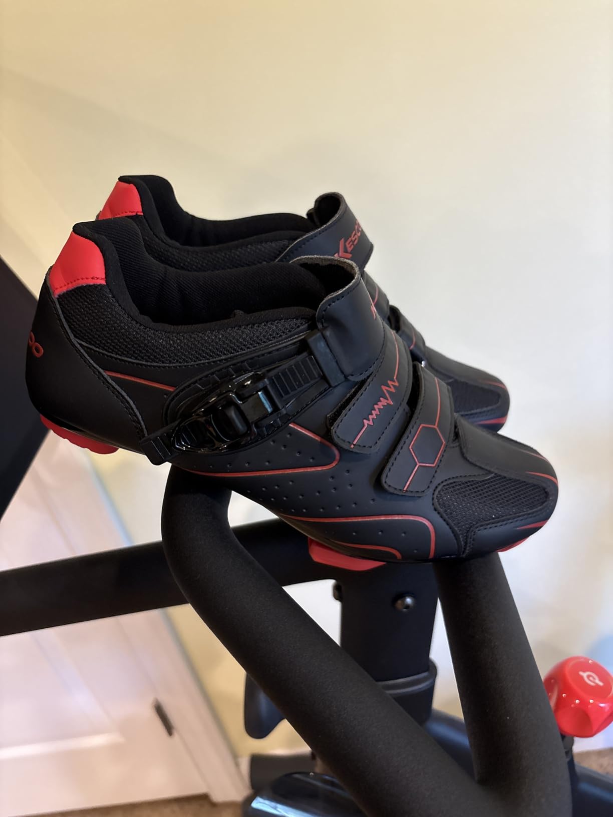 KESCOO Unisex Cycling Shoes Compatible with Peloton Indoor Road Bike (Delta cleats) customer photo 2