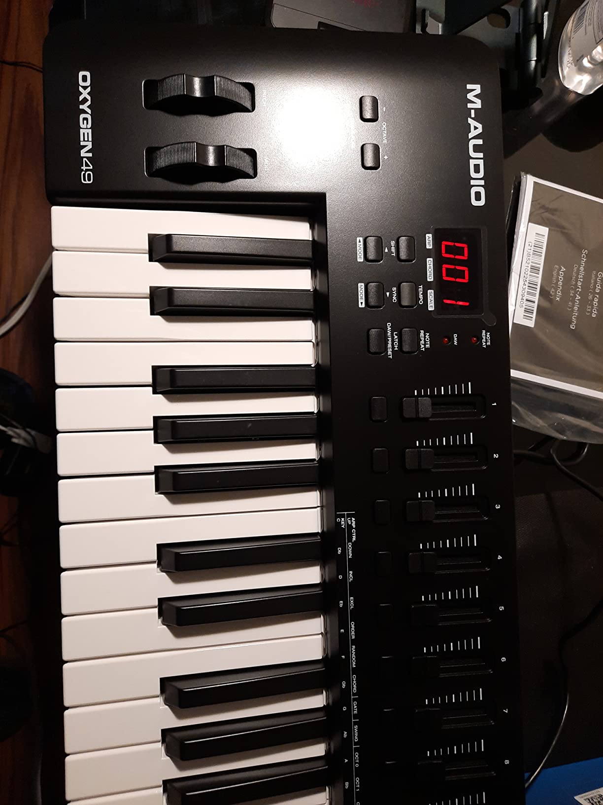 M-Audio Oxygen 49 MKV USB MIDI Keyboard Controller customer photo 1