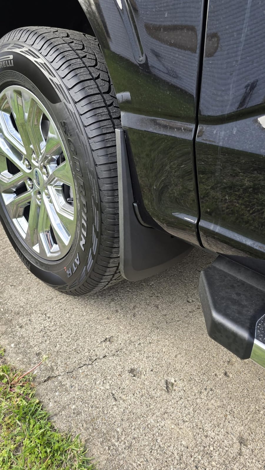 Husky Liners Front & Rear Mud Guards | Fits 2021-2024 Ford F-150 (Excludes Raptor Models), 4 Pc. | 58526 customer photo 1