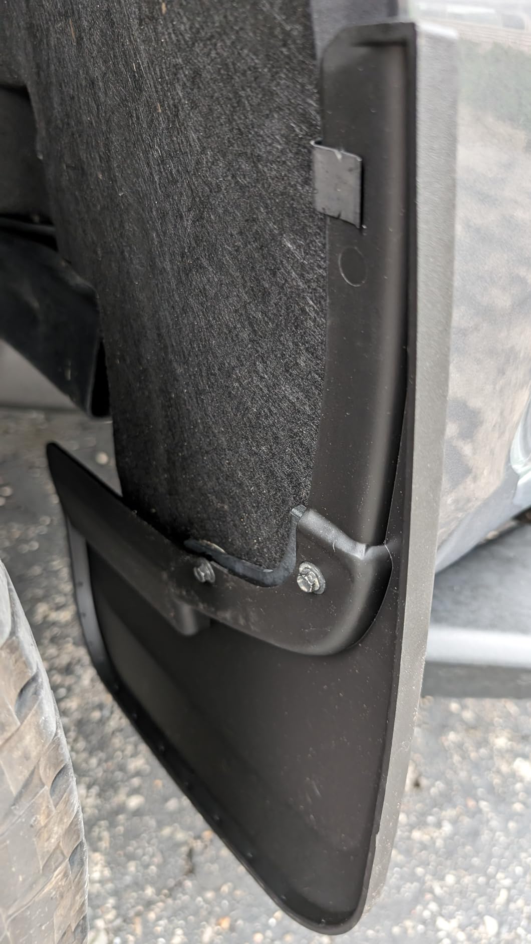 Husky Liners Front & Rear Mud Guards | Fits 2021-2024 Ford F-150 (Excludes Raptor Models), 4 Pc. | 58526 customer photo 2