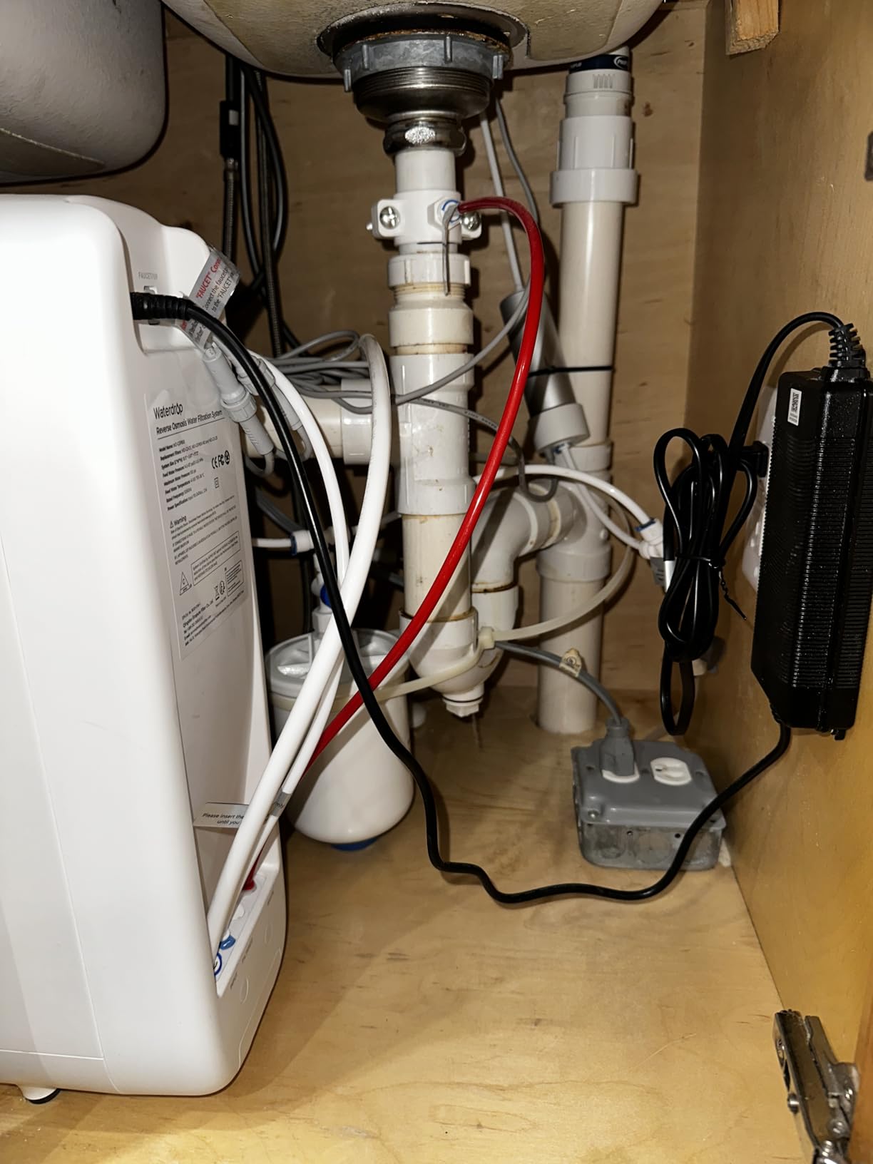 Waterdrop G3P800 Reverse Osmosis Water Filter, 800 GPD, Tankless RO System | NSF/ANSI 42 & 53 & 58 & 372 Certified, 10-Stage RO Water Filtration System Under-Sink customer photo 2