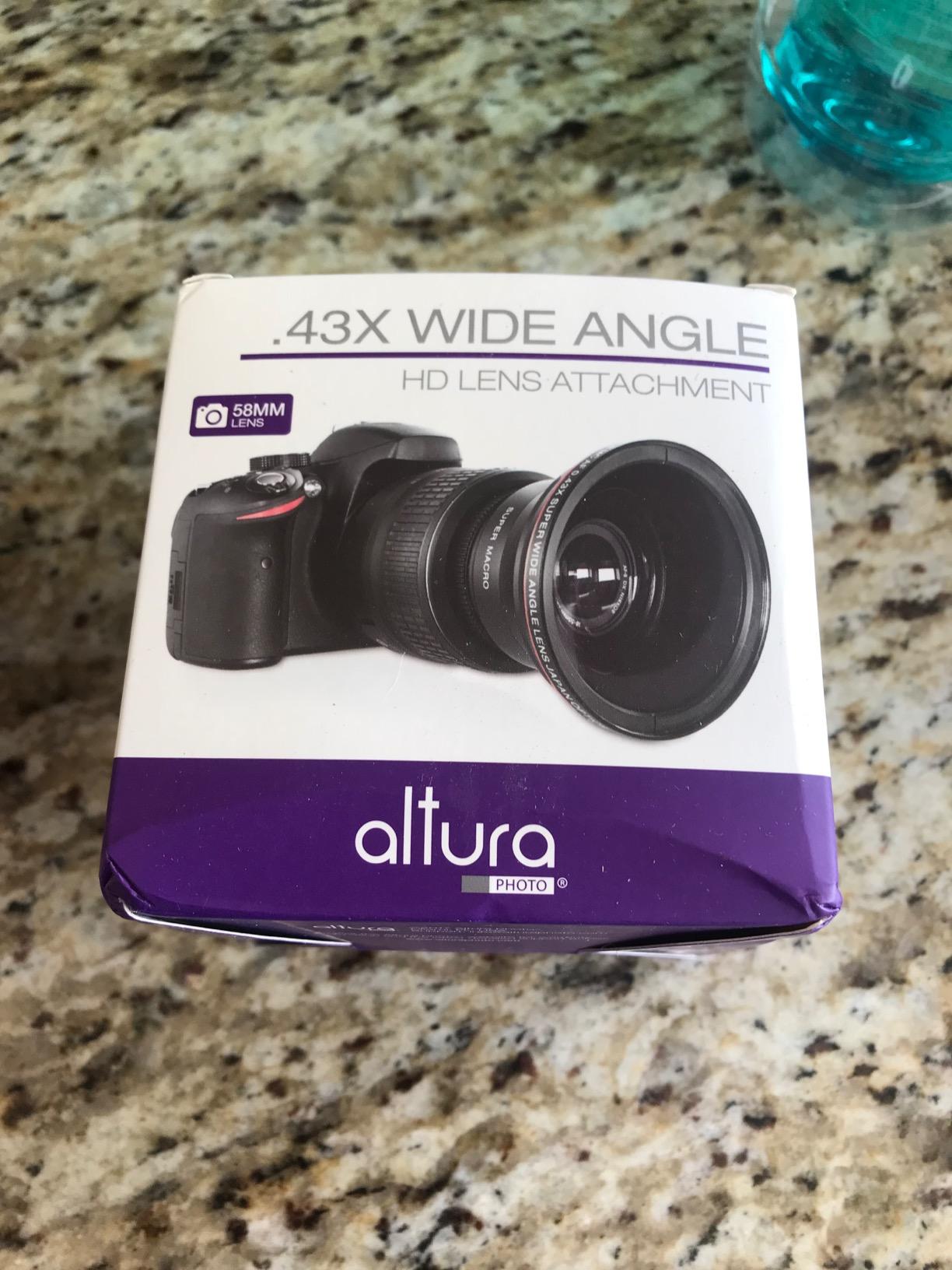 Altura Photo 49mm Wide Angle Lens with Macro for Canon EOS M50, R100 | Fisheye Lens, Mirrorless Accessory, Compatible with M2-M200 & R50 customer photo 1