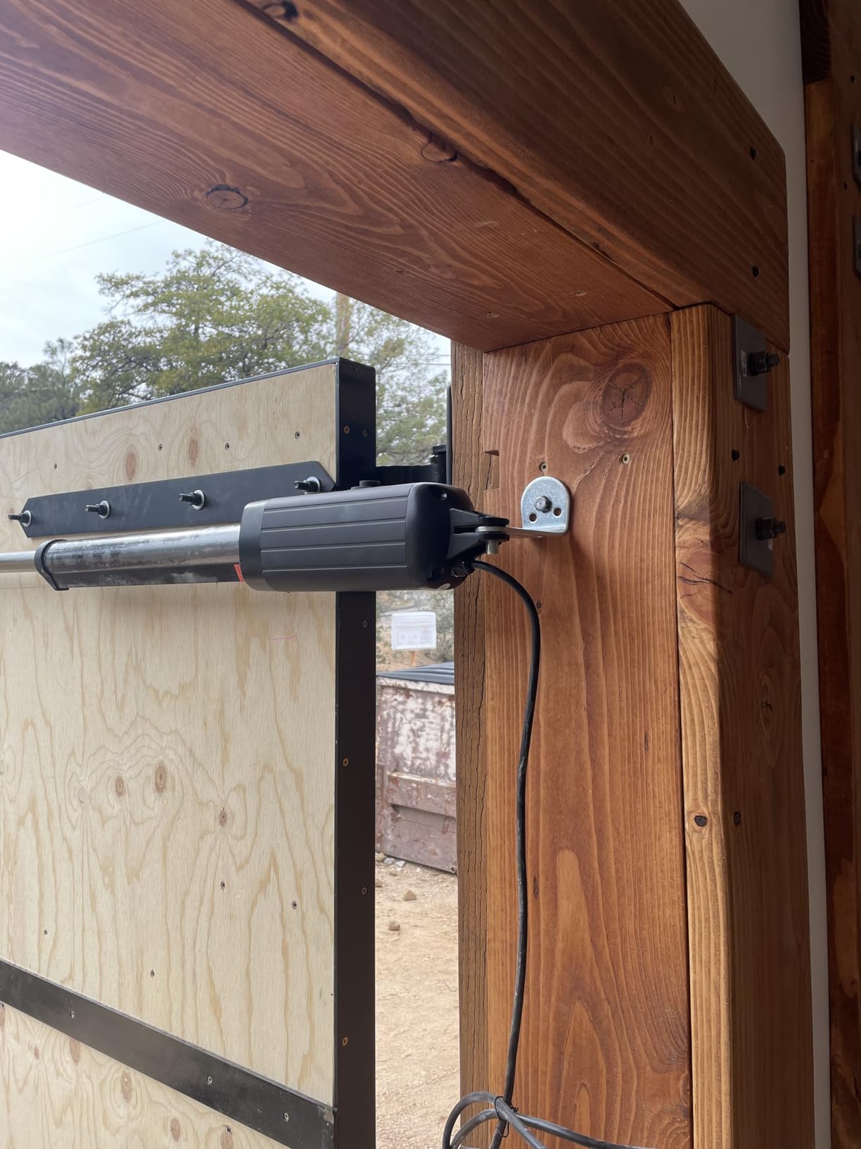 TOPENS A8132 Dual Swing Gate Opener Heavy Duty | Up to 880lbs in Weight OR 18ft in Length per Arm, AC Powered, Easy DIY, Solar Compatible, Remote Control Included customer photo 2