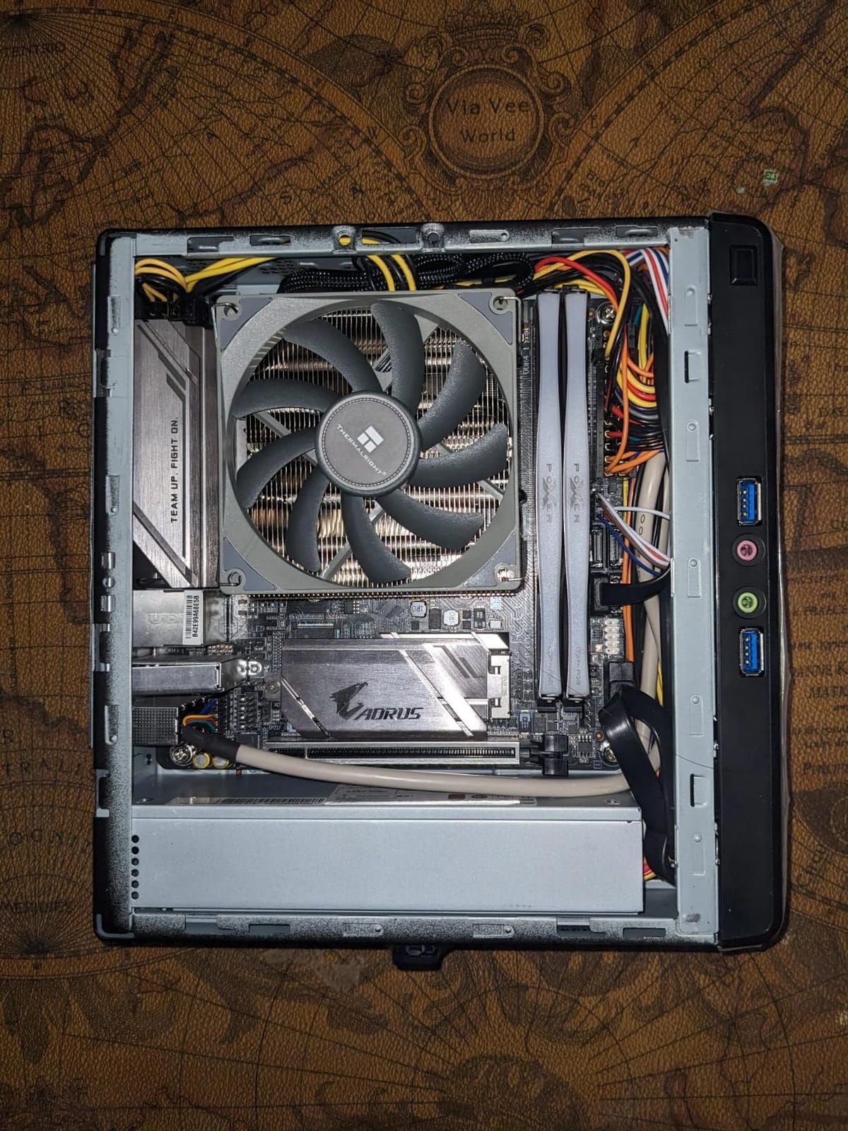 Thermalright AXP90 X47 Low Profile CPU Cooler, with 92mm TL-9015 Slim PWM Fan, ITX CPU Cooelr Fan, 47mm Height,for AMD AM4 AM5/Intel 1150/1151/1155/11851/1200/1700(AXP90 X47) customer photo 2