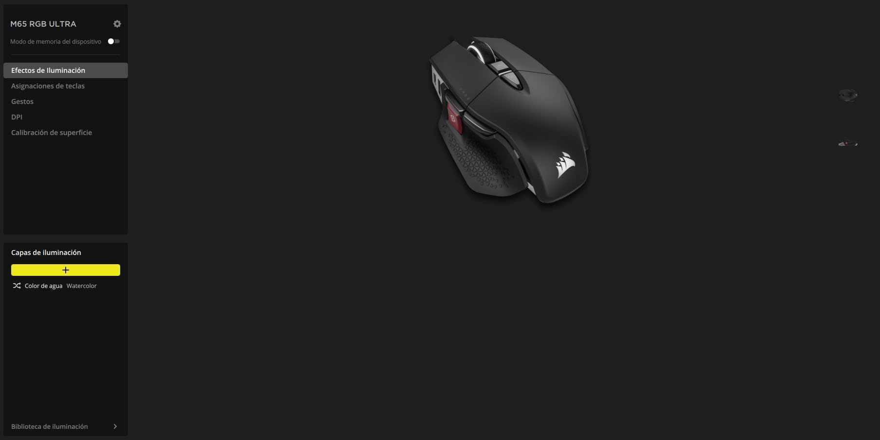 Corsair M65 RGB Ultra Tunable FPS Gaming Mouse - Marksman 26,000 DPI Optical Sensor, Optical Switches, AXON Hyper-Processing Technology, Sensor Fusion Control, Tunable Weight System - Black customer photo 1