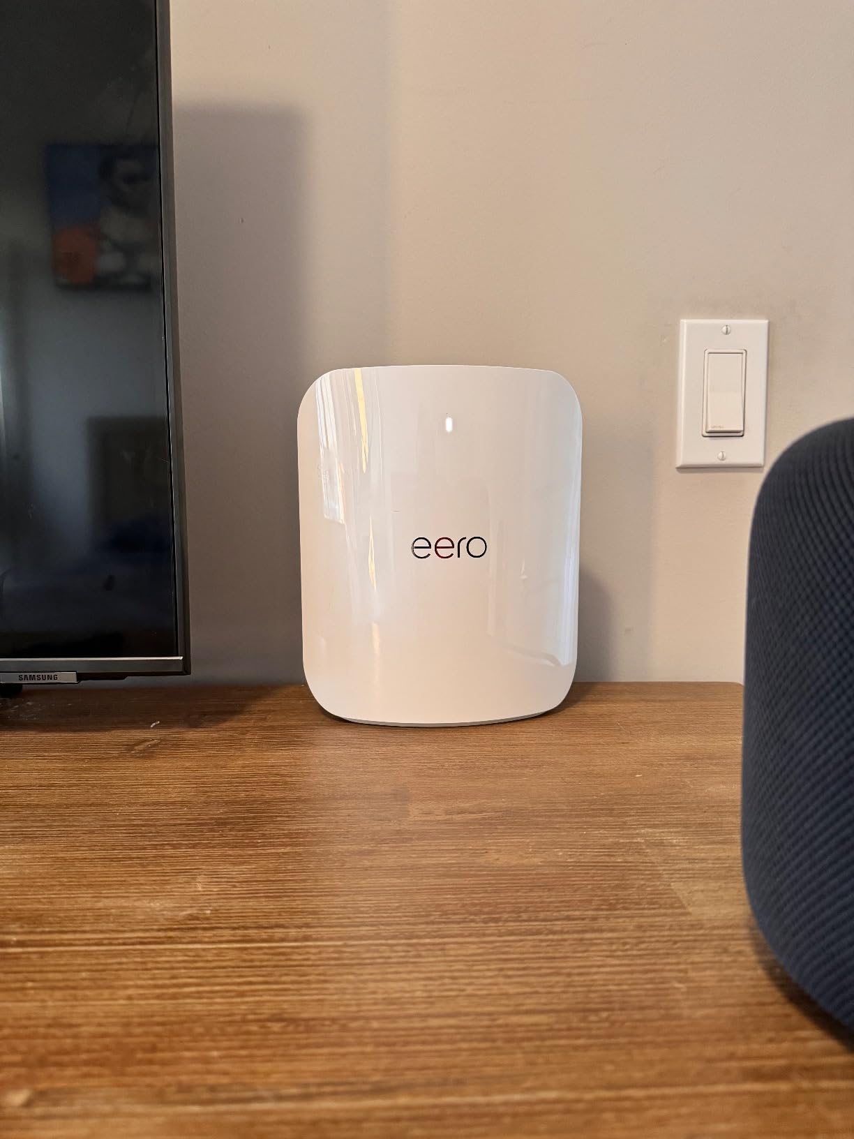 Amazon eero Max 7 Mesh WiFi System (Newest Model), Supports internet plans up to 10 Gbps, Coverage up to 7,500 sq. ft., Connect 750+ devices, 3-Pack customer photo 1