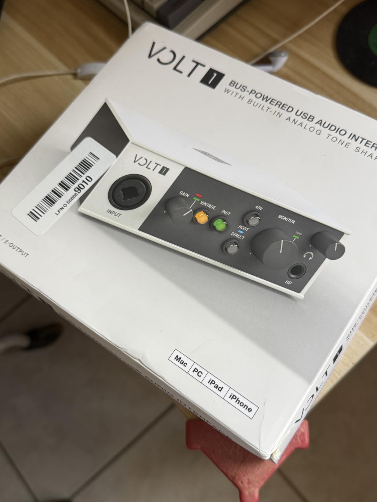 Universal Audio Volt 1 USB Audio Interface customer photo 1
