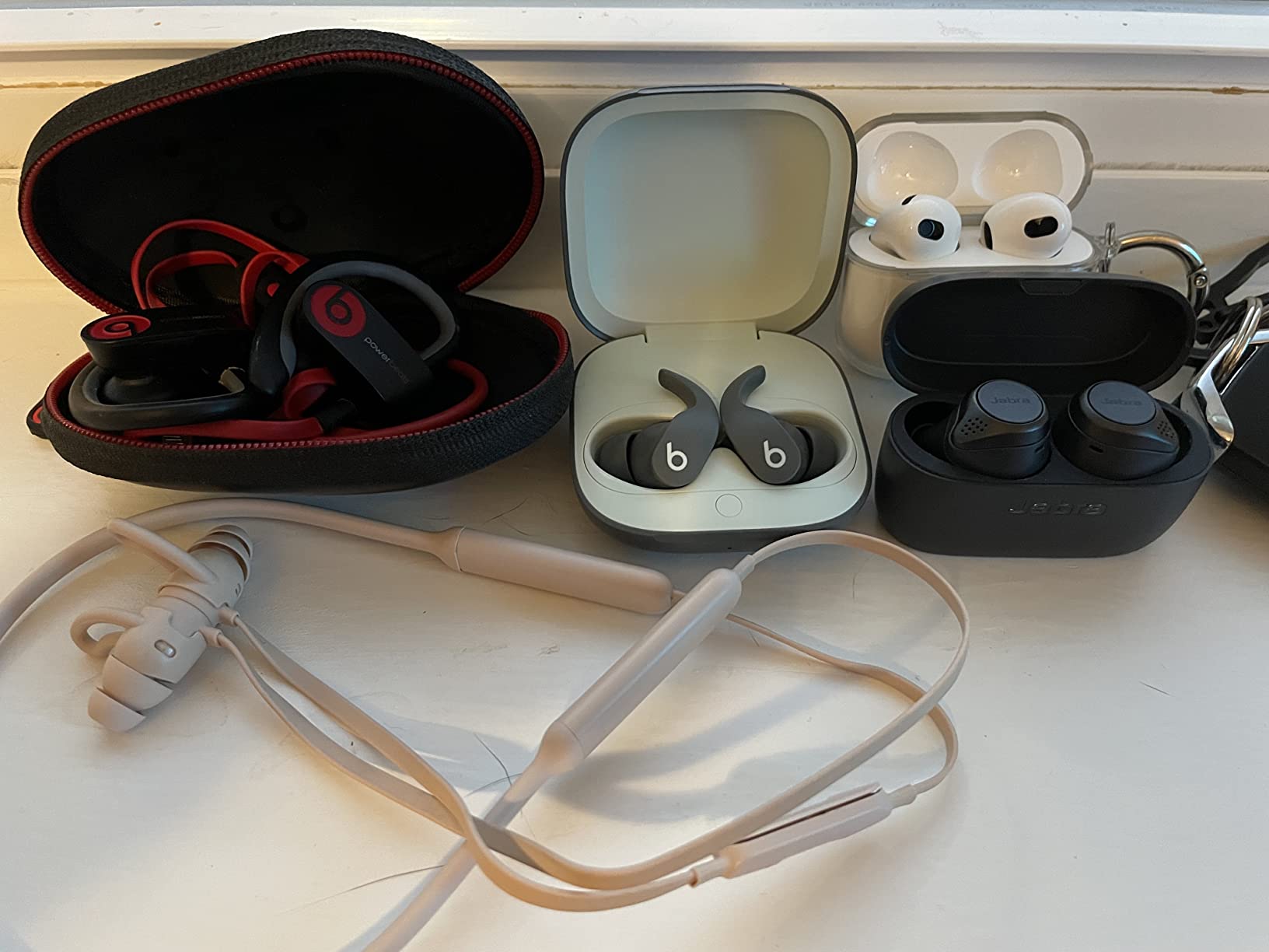 Beats Fit Pro (1st Gen) - True Wireless Noise Cancelling Earbuds - Active Noise Cancelling - Sweat Resistant Earphones, Compatible with Apple & Android, Class 1 Bluetooth - Sage Gray customer photo 2