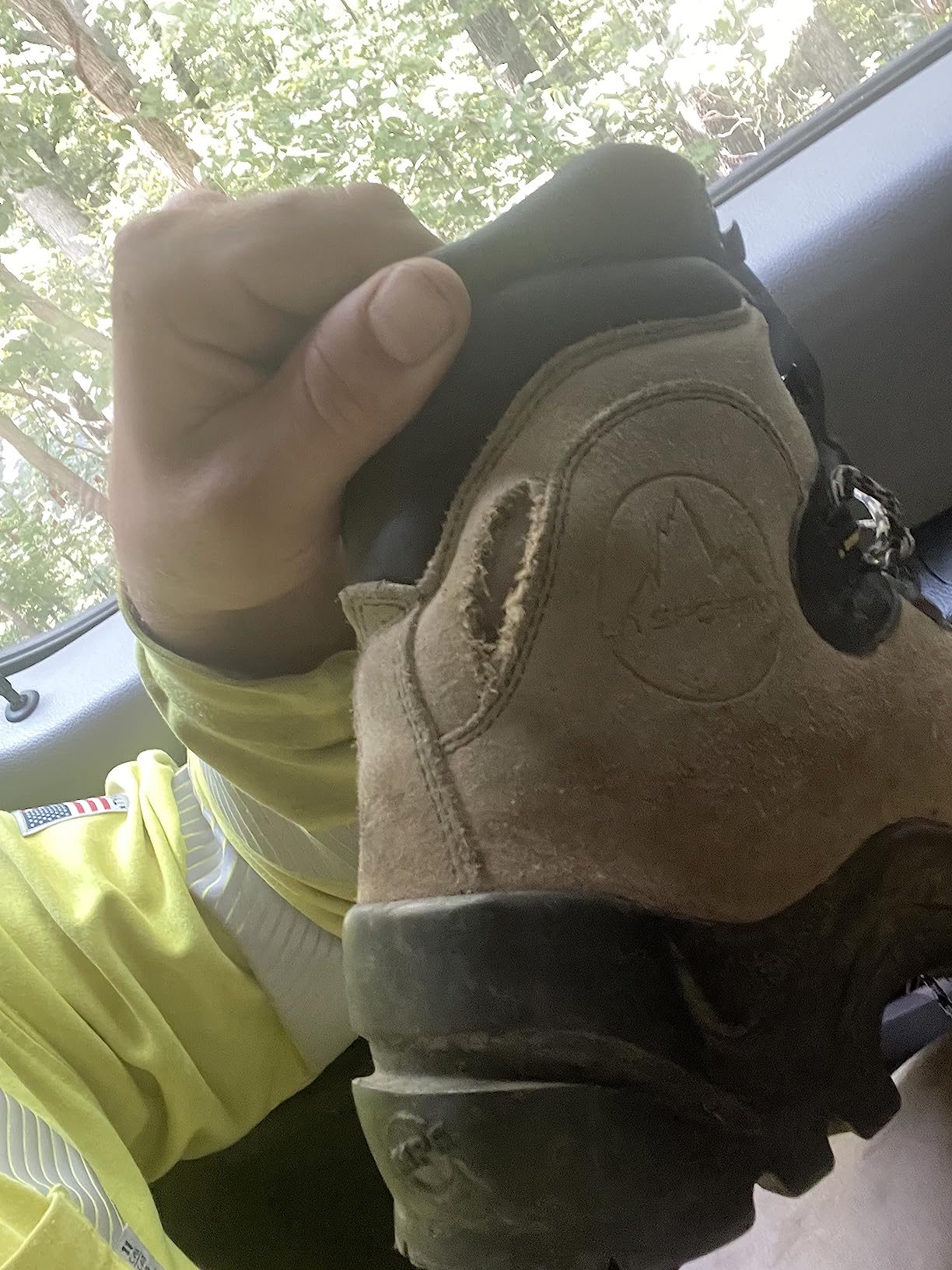 La Sportiva Makalu Mountaineering/Hiking Boots | Classic Leather Backpacking, Outdoor Work, & Light Mountaineering Boot, NOLS, Outward Bound customer photo 2