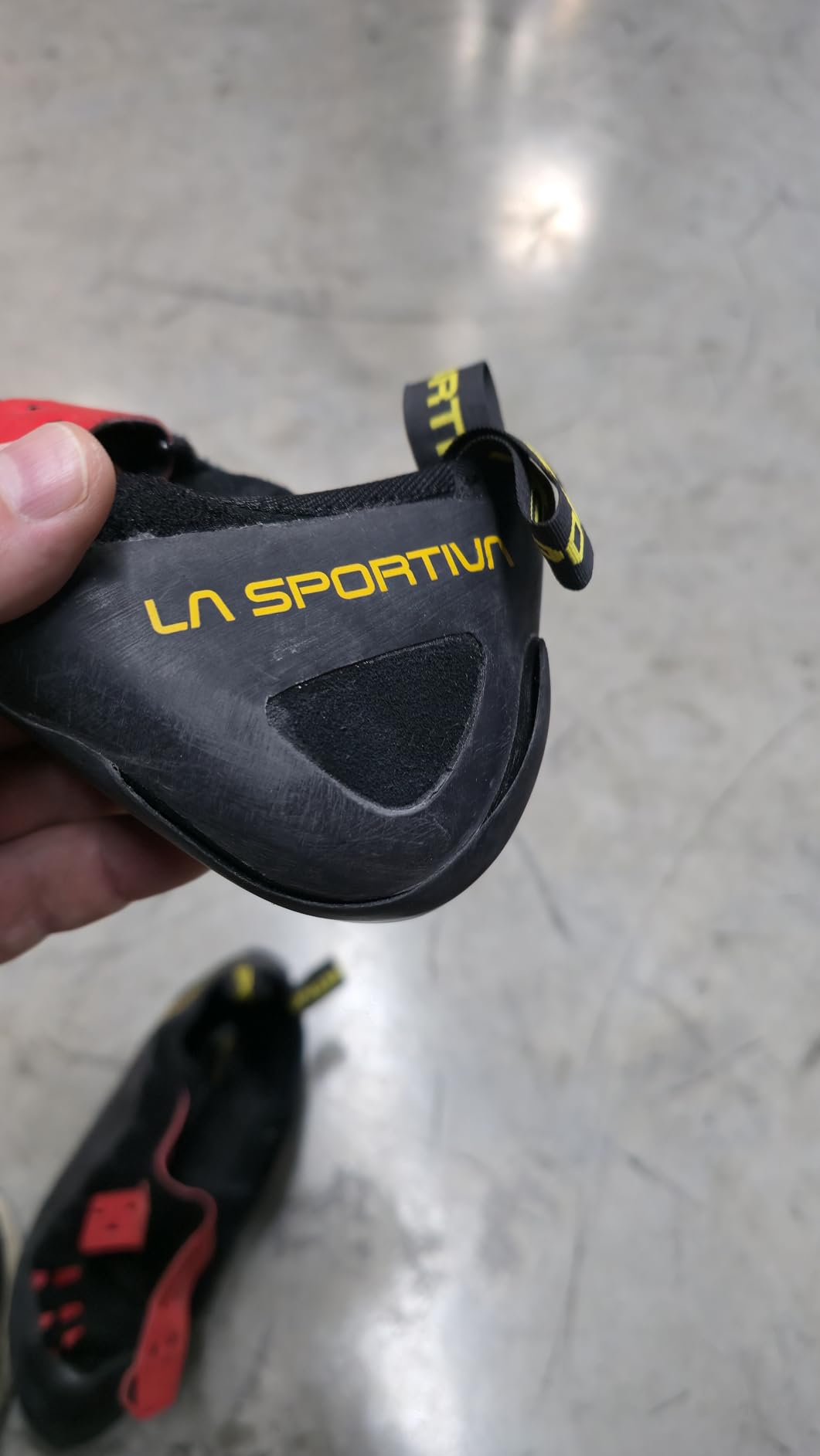 La Sportiva Mens Tarantula Rock Climbing Shoes | Introductory Indoor/Outdoor Shoe, Premium Comfort, Higher Volume, Easy On/Off, Hook & Loop Closure customer photo 1
