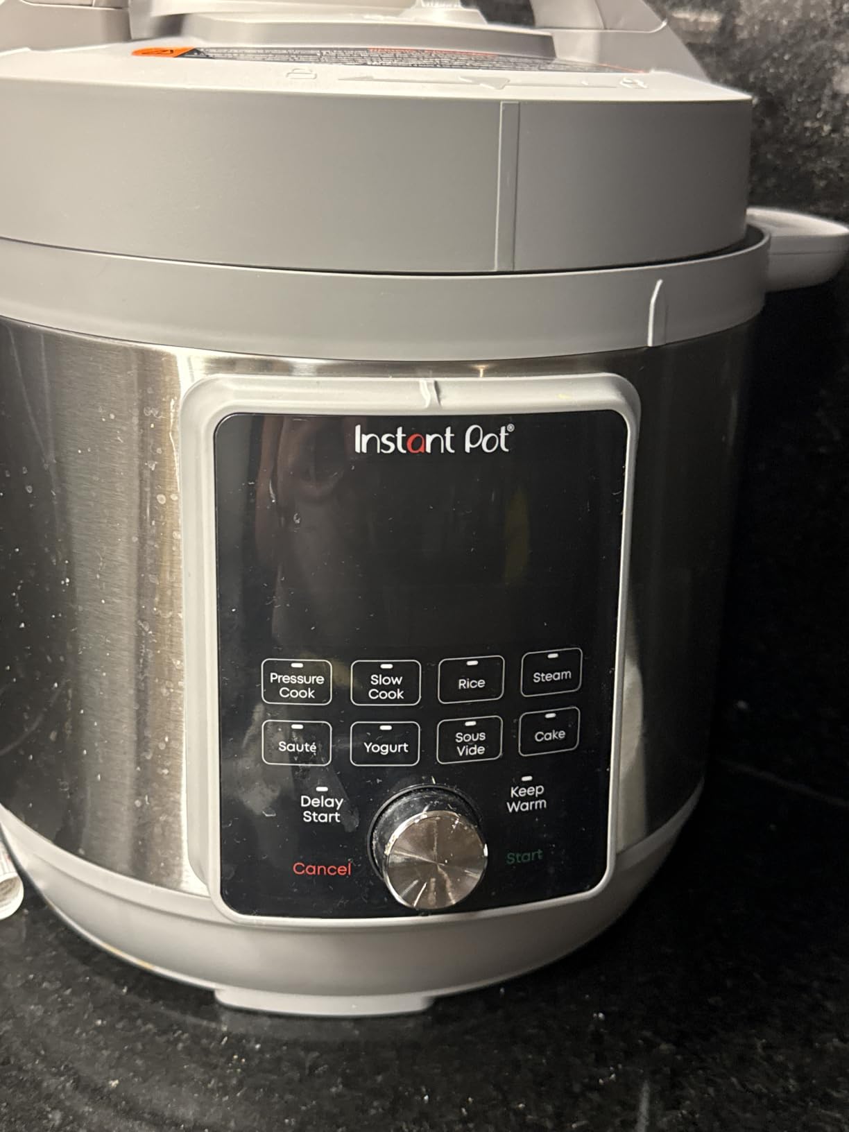 Instant Pot, 6-Quart Whisper Quiet 9-in-1 Electric Pressure Cooker, Slow Rice Steamer, Sauté, Yogurt Maker, Warmer & Sterilizer, Free App with 800+ Recipes, Stainless Steel customer photo 1