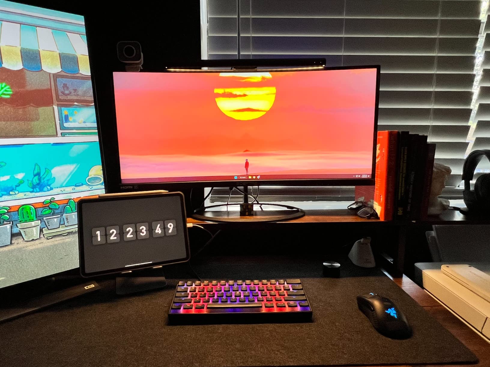 LYMAX Monitor Light Bar, Eye-Care USB Computer Lamp Dimmable Screen Light Bar, Fit for All Monitor with Wireless Controller, No Screen Glare, Space Saving for Home Office Desk Light customer photo 1