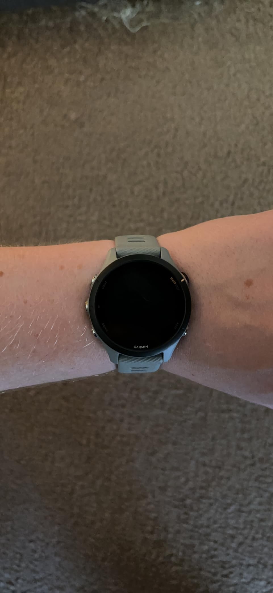 Forerunner 255, GPS Running Smartwatch, 46mm, Tidal Blue | Lightweight, Training Readiness, Wrist-Based Running Dynamics & Power, HRV Status, Daily Suggested Workouts, Garmin Coach customer photo 2