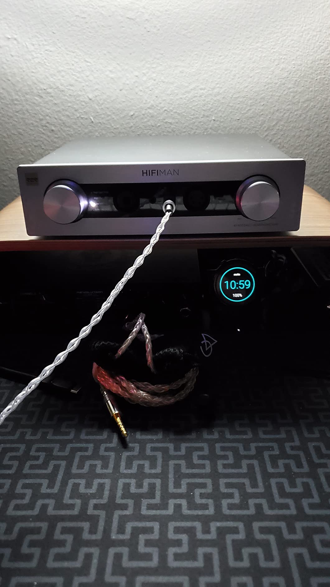 HIFIMAN EF400 Desktop Balanced Headphone DAC & Amplifier with Himalaya R2R DAC, 3.5/4.4/6.35mm Output for Home Audio customer photo 2