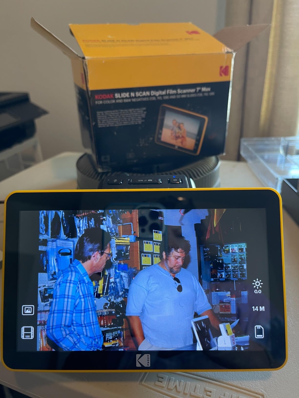 KODAK Slide N Scan Max Negative & Slide Scanner, 22MP, 7