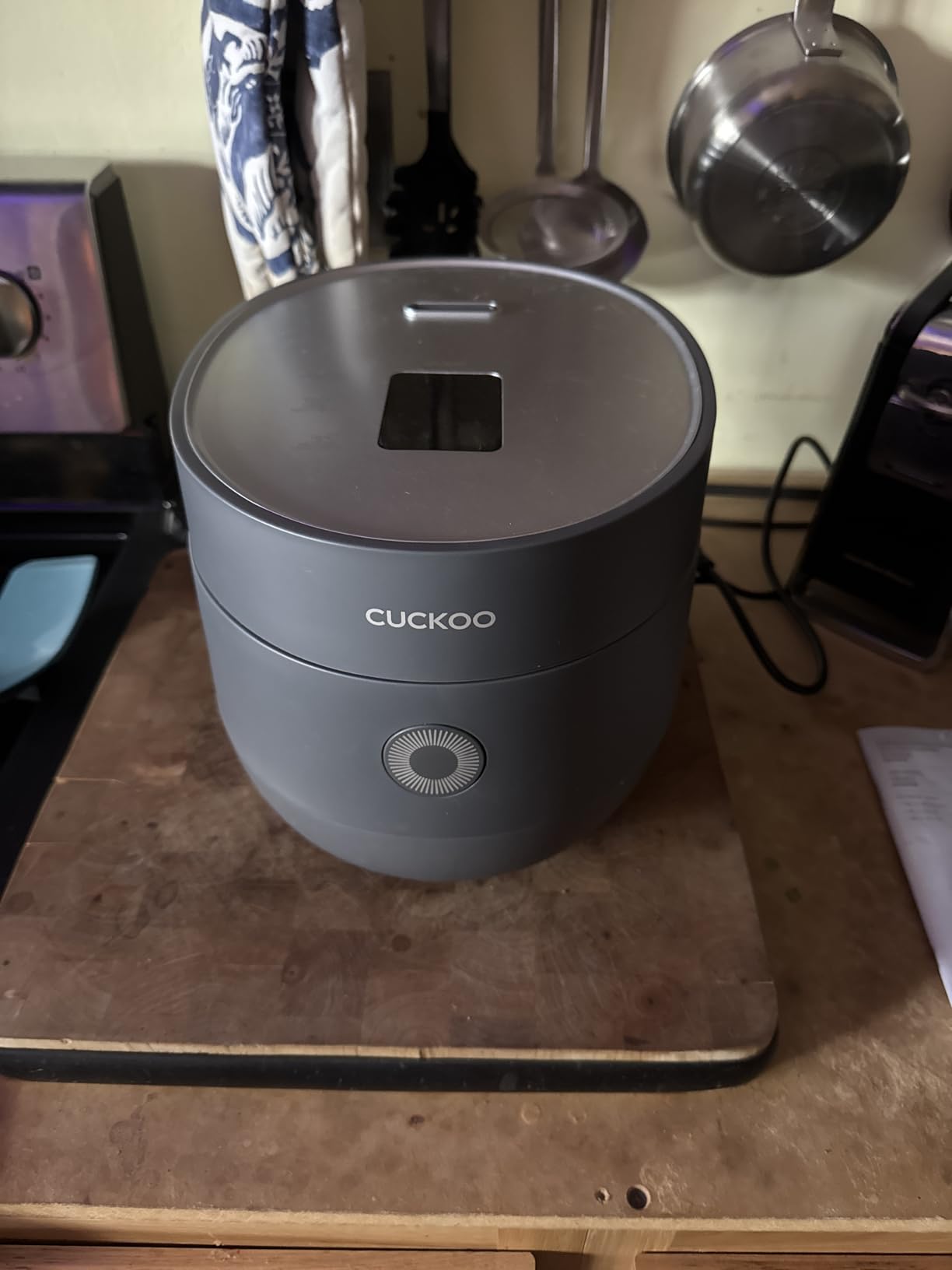 CUCKOO Micom Fuzzy Logic Rice Cooker, 12-Cup Cooked, Gray, CR-0675FG | 6-Cup Uncooked Capacity, Nonstick Inner Pot, 10 Cooking Modes, Quick White Rice in 28-36 Minutes, Auto Clean customer photo 1