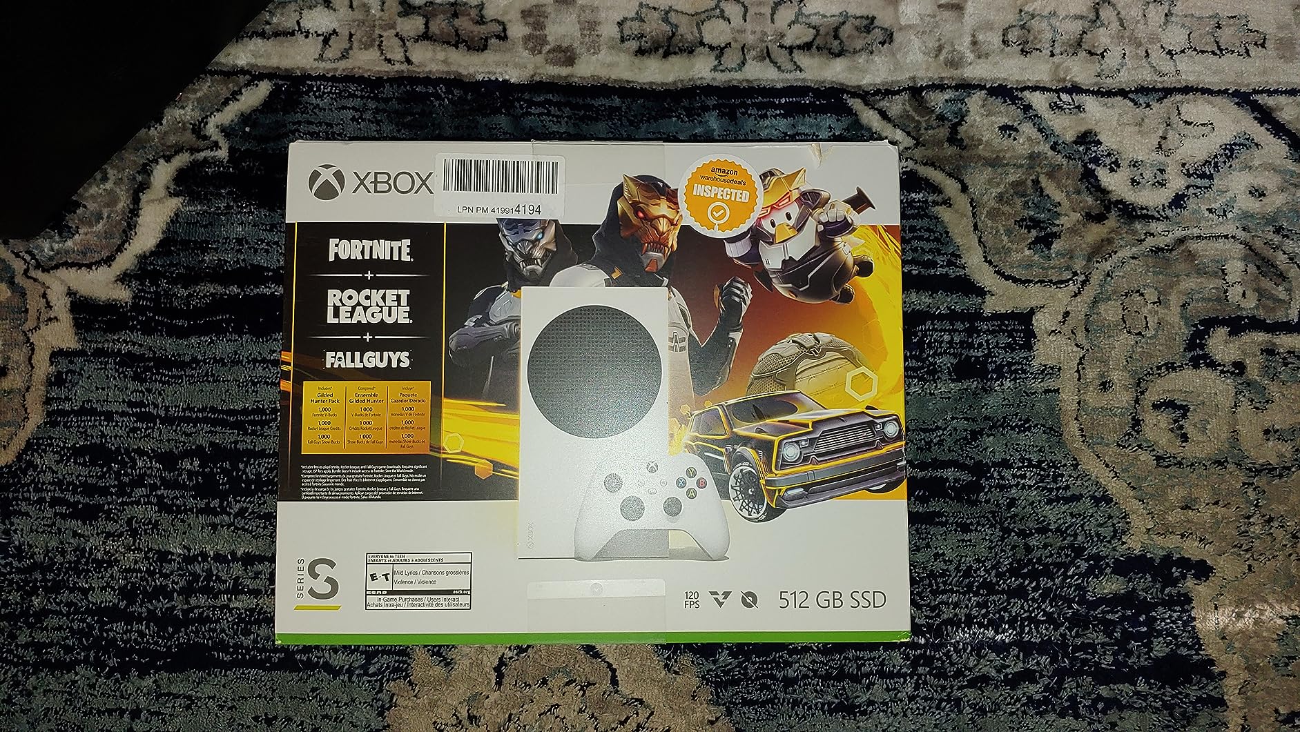 Xbox Series S - Gilded Hunter Bundle - In-game cosmetics for Fortnite, Rocket League, Fall Guys - 512GB All-Digital Gaming Console - 1440p Gaming - 4K Streaming - Robot White customer photo 2