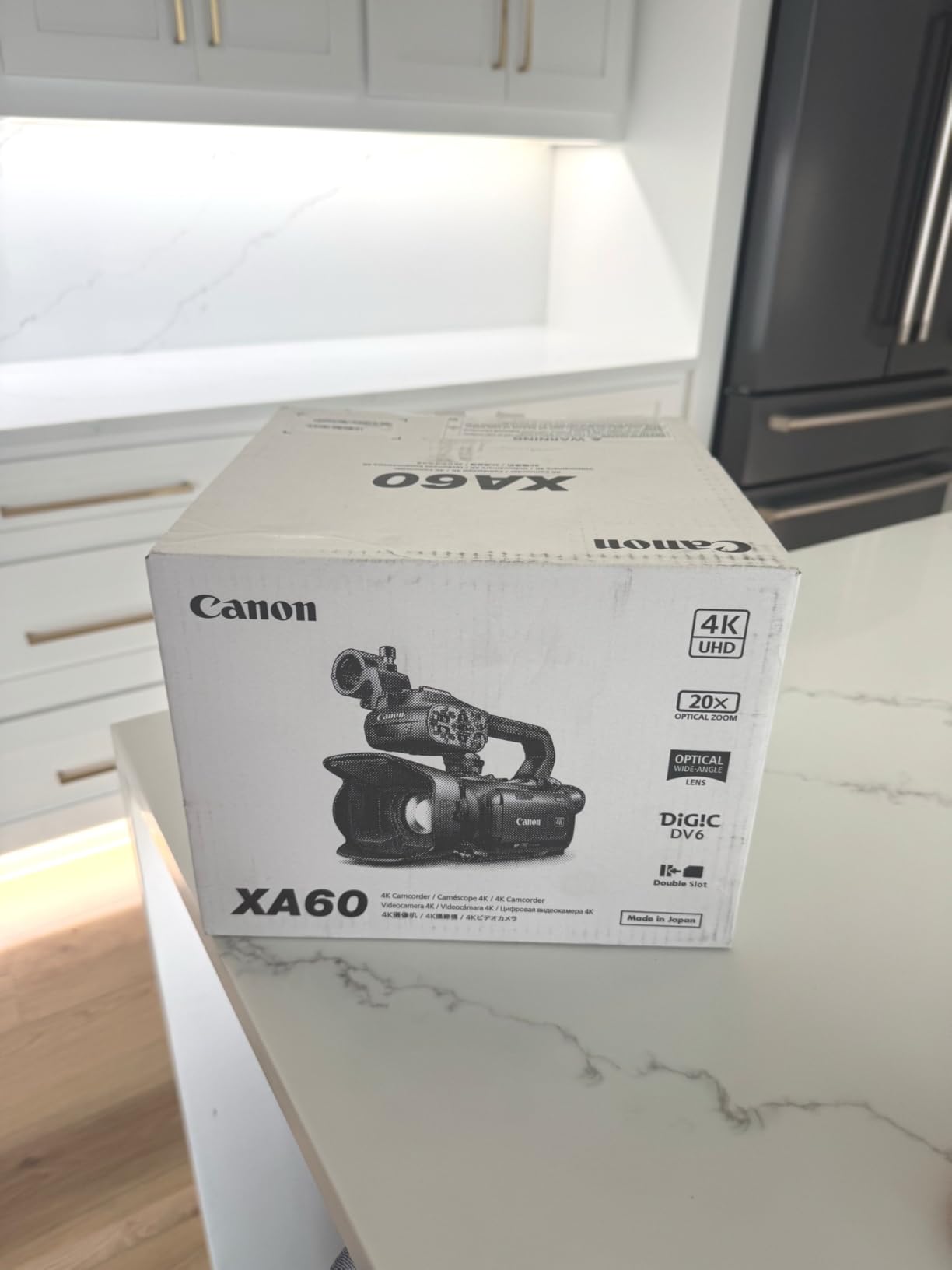 Canon XA60 Professional UHD 4K Camcorder Lens Kit (Black) | 20x Optical Zoom, LCD Touchscreen customer photo 1
