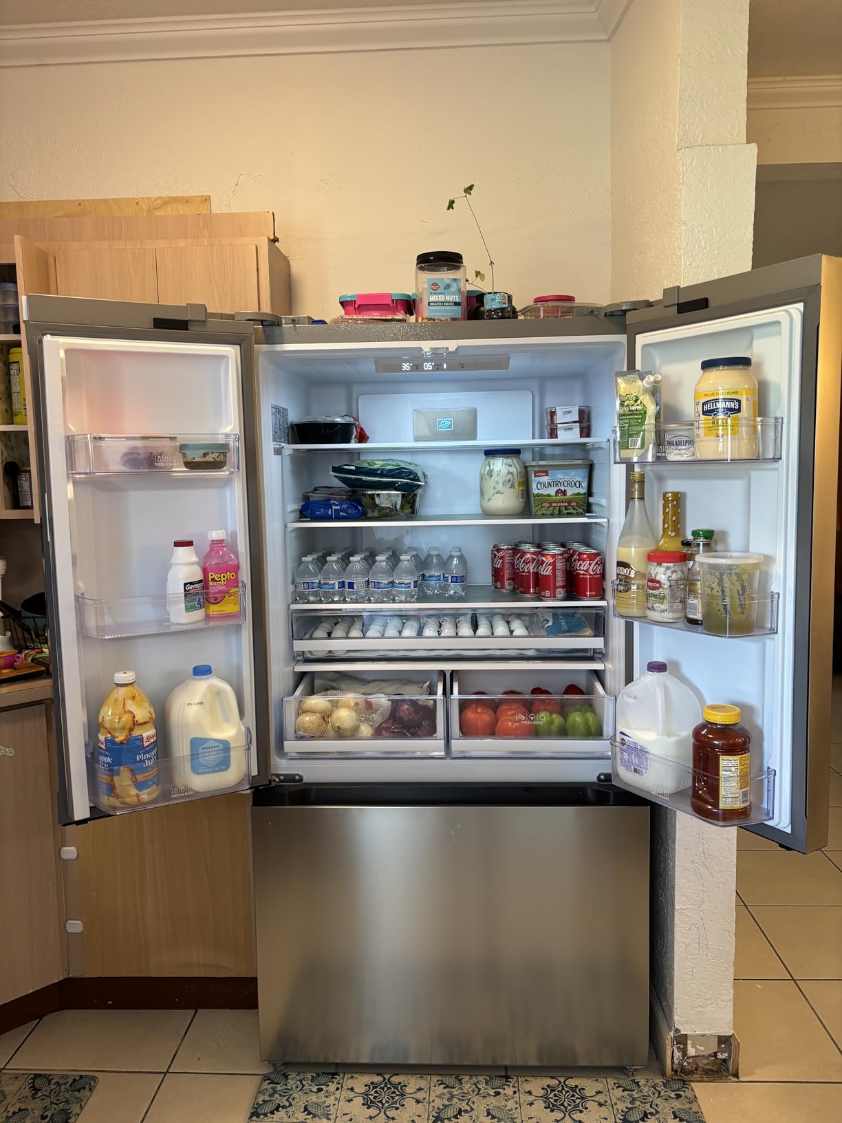 Hamilton Beach HBF2067 French Door Full Size Refrigerator, 20.3 cu ft, Stainless Steel customer photo 2
