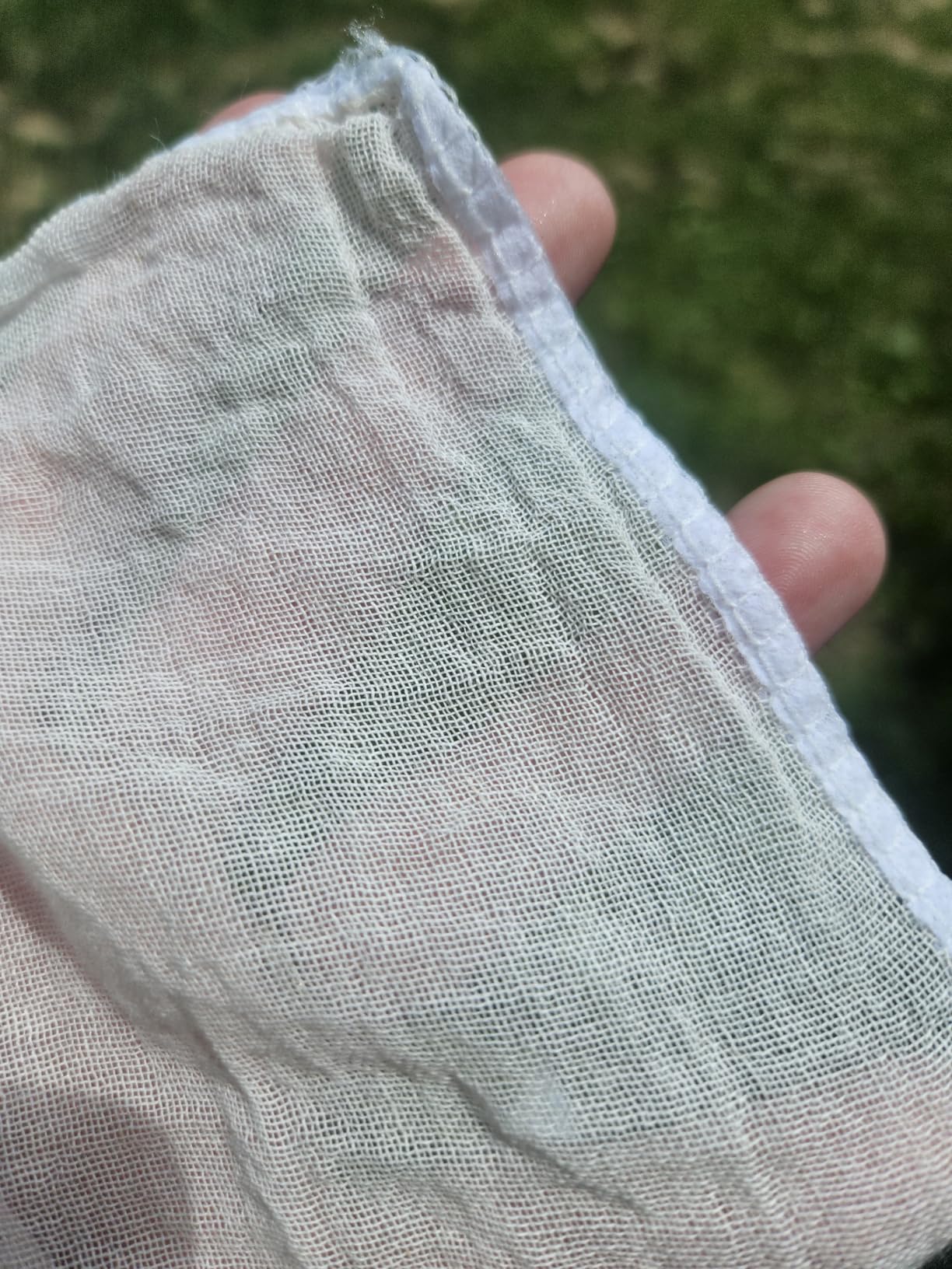8 PCS Reusable Cheesecloth, Grade 100, 20x20 Inch Hemmed Cheese Cloth for Straining Craft, 100% Cotton Unbleached Cloth Strainer for Cooking, Baking, Juicing, Cheese Making customer photo 1
