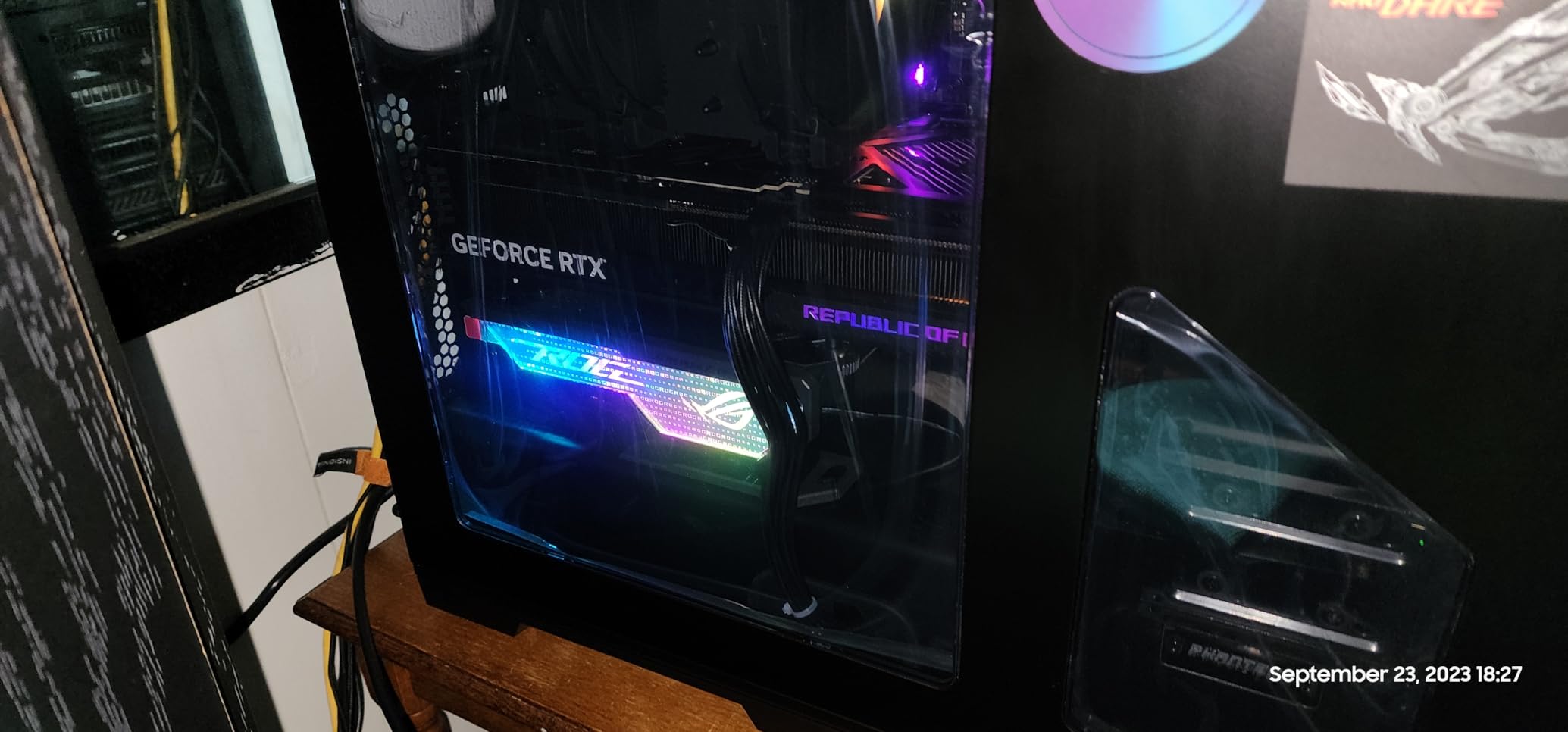 ROG Strix GeForce RTX 4080 OC Edition Gaming Graphics Card (PCIe 4.0, 16GB GDDR6X, HDMI 2.1a, DisplayPort 1.4a), 3 Year Warranty customer photo 2