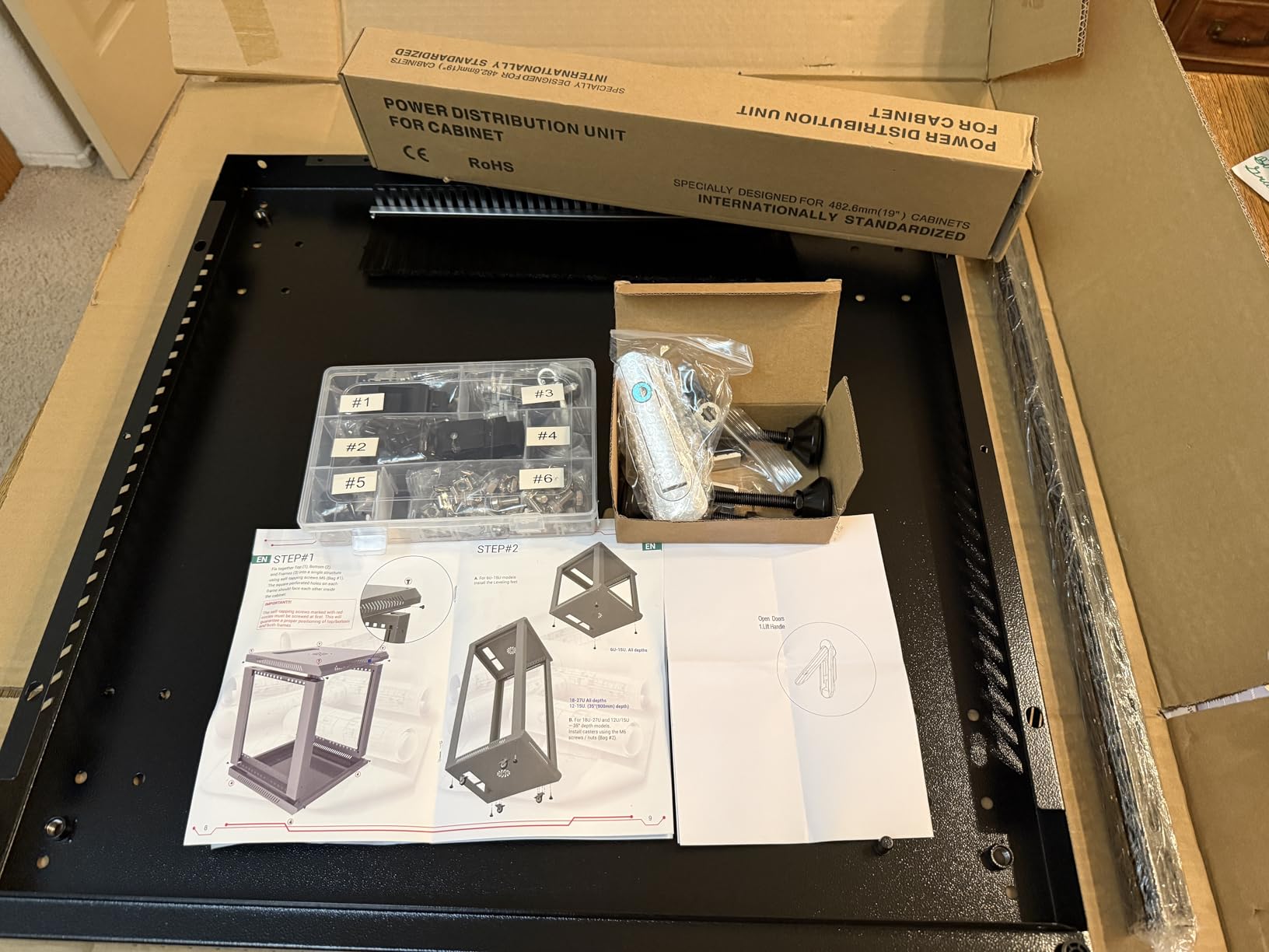 12U Wall Mount Server Rack Cabinet - 19