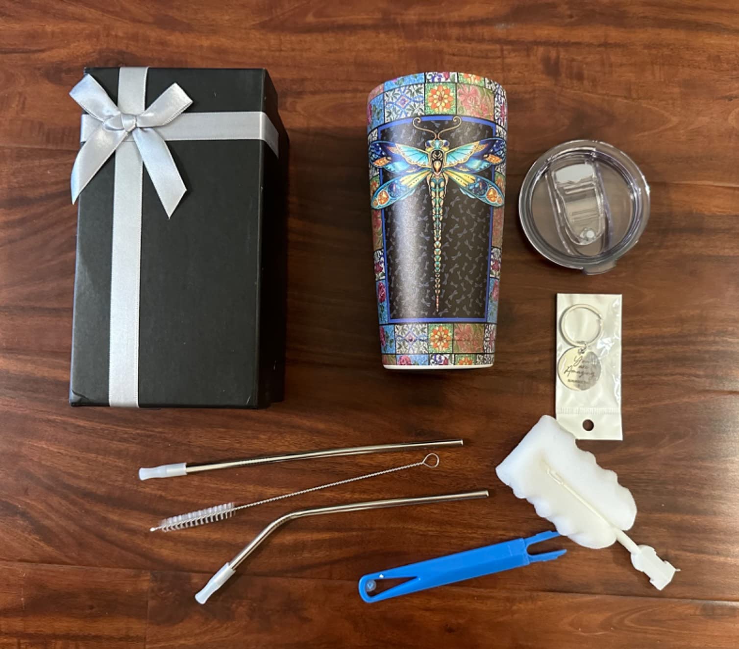 winorax Truck Driver Gifts Stainless Steel Tumblers Coffee Travel Mug 20oz - Birthday Christmas Fathers Day Gifts for Truckers customer photo 1
