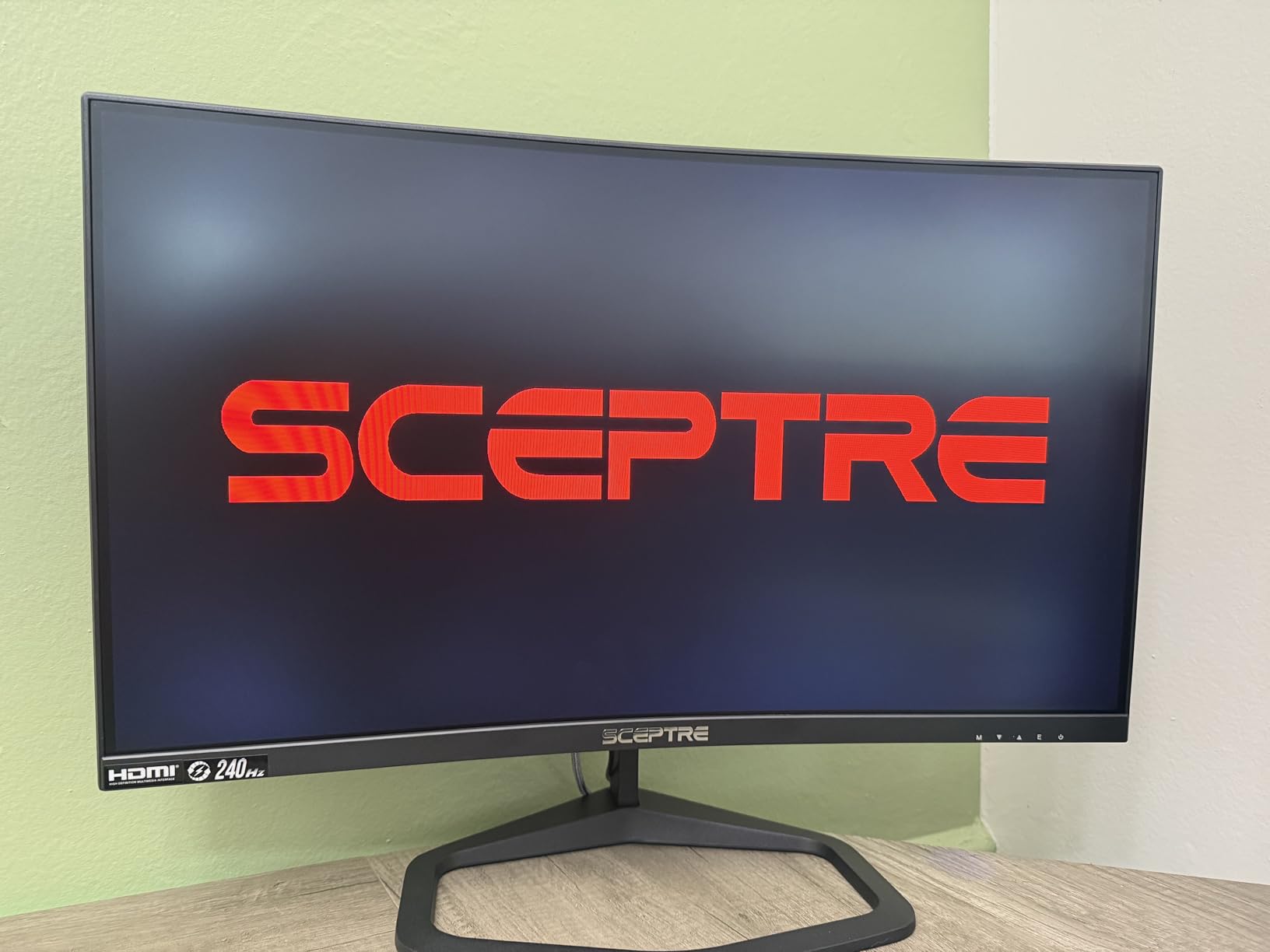 Sceptre Curved 24.5-inch Prime Gaming Monitor up to 240Hz 1080p R1500 1ms customer photo 1
