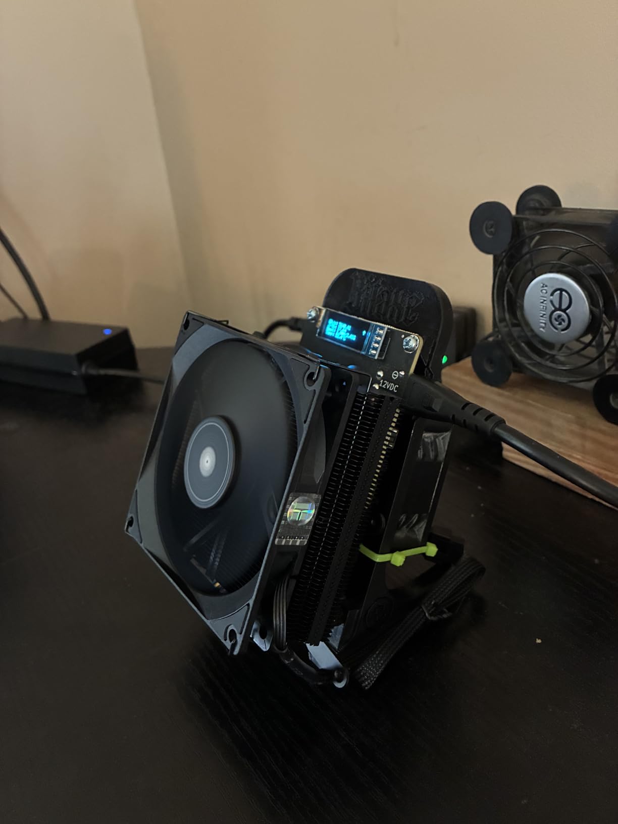 Thermalright AXP90-X47 Black ITX Low Profile CPU Air Cooler, 47mm Height Cooling, TL-9015B Slim PWM Fan Low Noise 22.4dba, 2700RPM Speed, for AM4/AM5/Intel lga1700/1851/1150/1151/1155/1156/1200(Black) customer photo 1