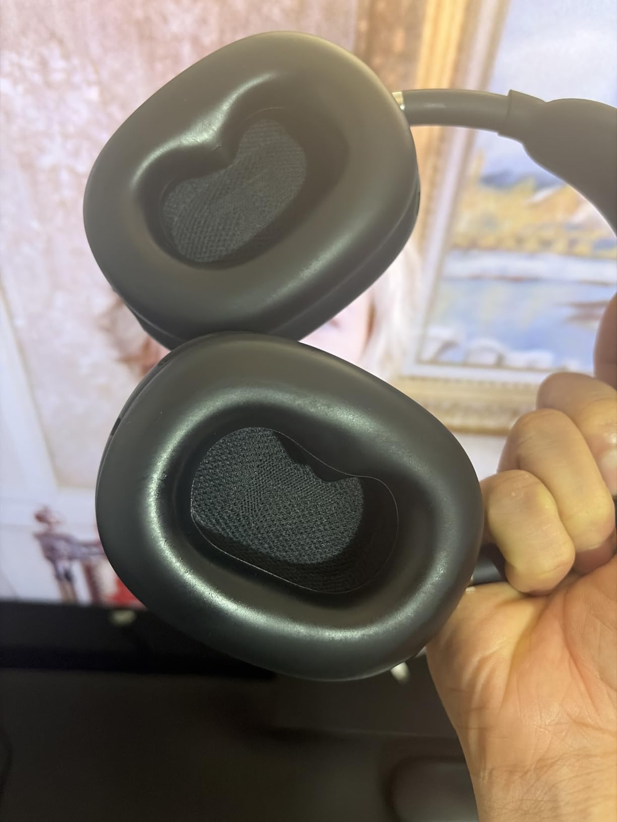Silicone Case Cover for AirPods Max 2 / AirPods Max Headphones (Black) | Ear Pad Case Cover/Ear Cups Cover/Headband Cover for AirPods Max 2/1 (2026/2024/2020), Accessories for Apple AirPods Max customer photo 2