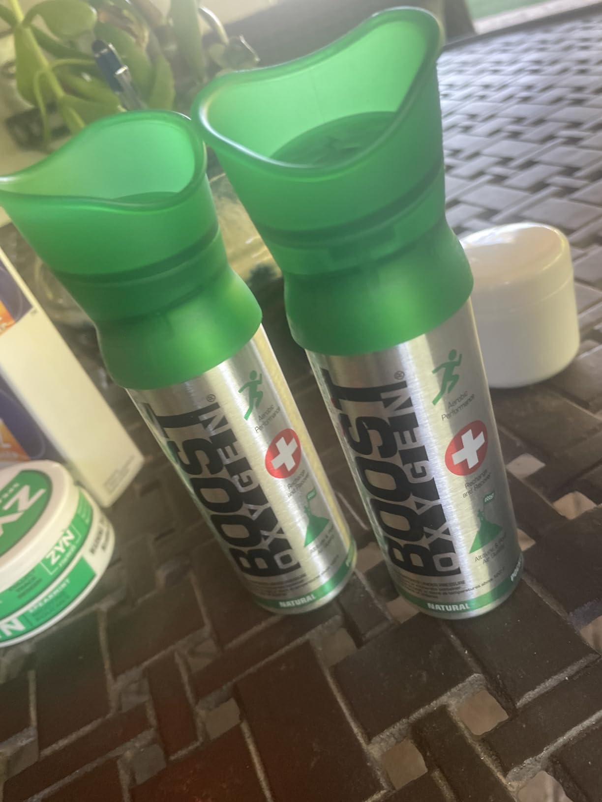 Boost Oxygen Pocket Size Natural 3L Canister, 2 Pack | Fits in a Bag, Purse & Pocket • No Added Aromas • For On-The-Go Quick Trips customer photo 1