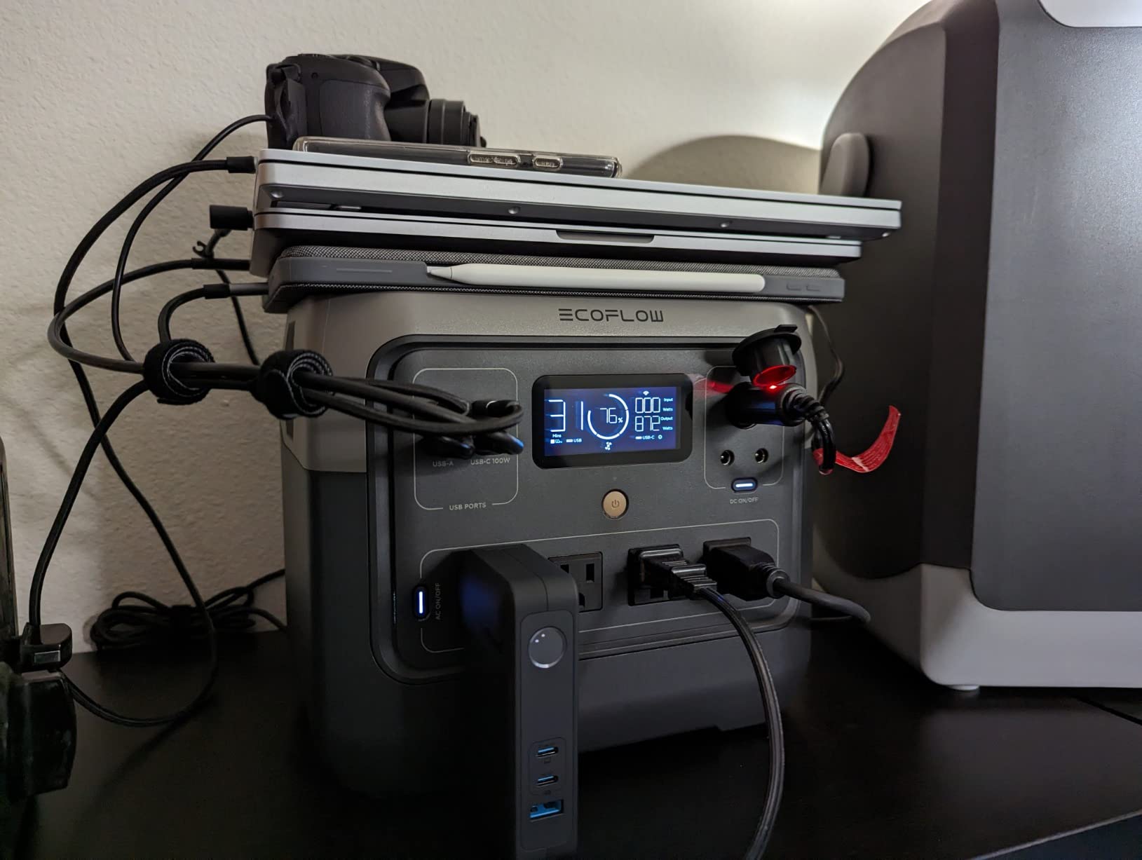 EF ECOFLOW Solar Generator RIVER 2 Pro and 160W Portable Solar Panel customer photo 1