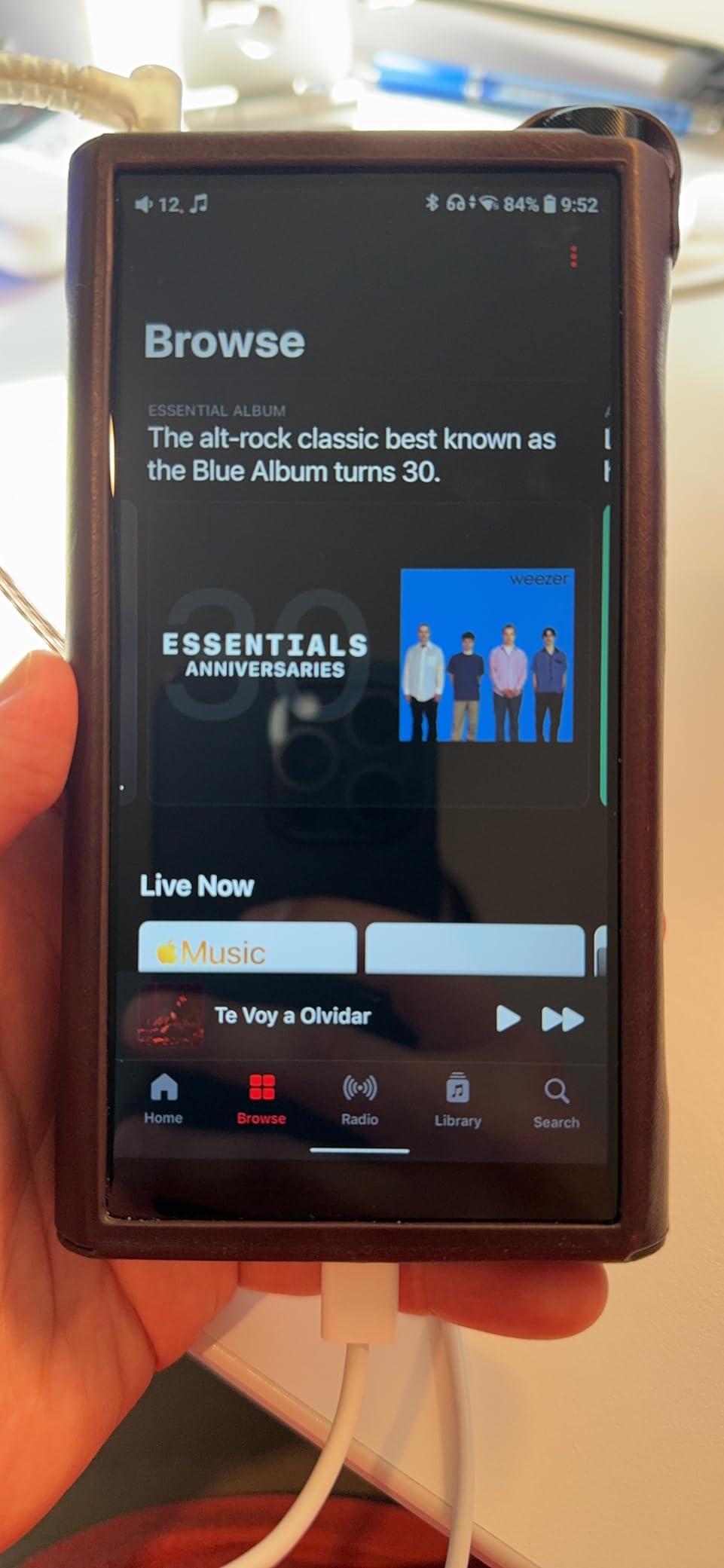 FiiO M15S Music Player Snapdragon 660 with ES9038PRO Hi-Res Android 10 5.5inch MP3 Player WiFi/MQA/Bluetooth 5.0/Spotify/Tidal/Amazon Music Support customer photo 1