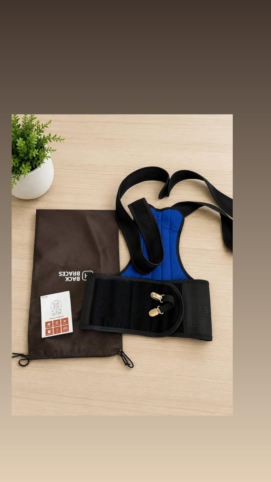 Upgraded Posture Corrector Back Brace for Men and Women, New Version Lumbar Support for Posture Improving and Pain Relief, Full Back Support for Neck, Shoulder, Waist Pain, L customer photo 1