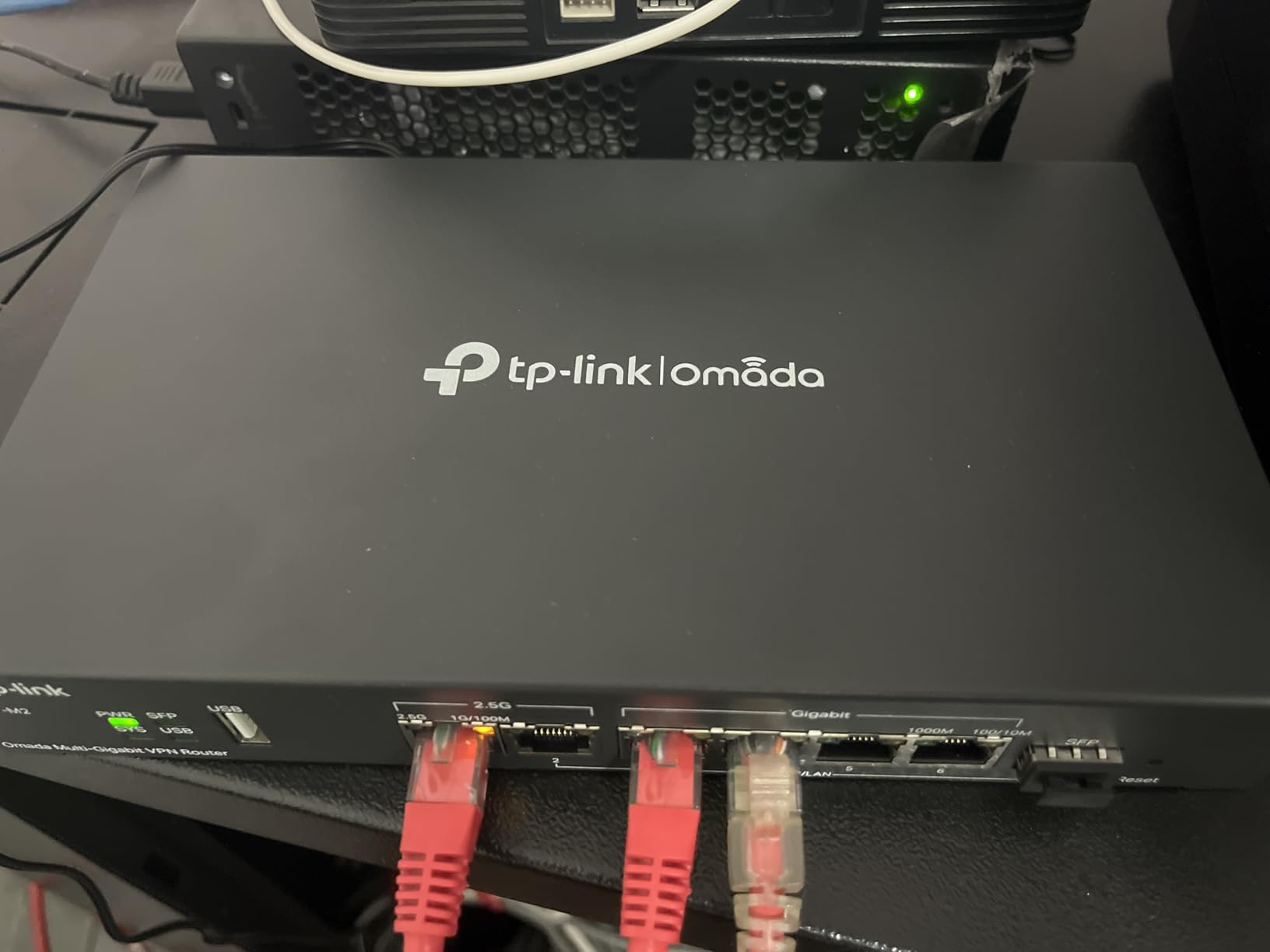 Omada ER707-M2, Multi-Gigabit VPN Route | Dual 2.5Gig WAN Ports, High Network Capacity, SPI Firewall, Omada SDN Integrated, Load Balance, Lightning Protection customer photo 1