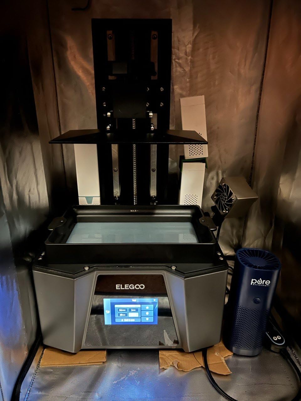 ELEGOO Saturn 3 Ultra 12K MSLA 3D Printer | 10'' 12K Monochrome LCD, Wi-Fi Transfer, ACF Release Liner Film, Large Printing Size of 8.62 × 4.84 × 10.24 inches customer photo 1