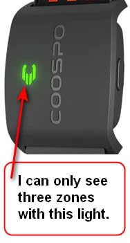 COOSPO HW9 Bluetooth 5.0 ANT+ Heart Rate Monitor Armband with HR Zones/Calories Burned, Optical HRM Sensor for Fitness Training/Cycling/Running, Compatible with Peloton, DDP Yoga, Wahoo customer photo 2