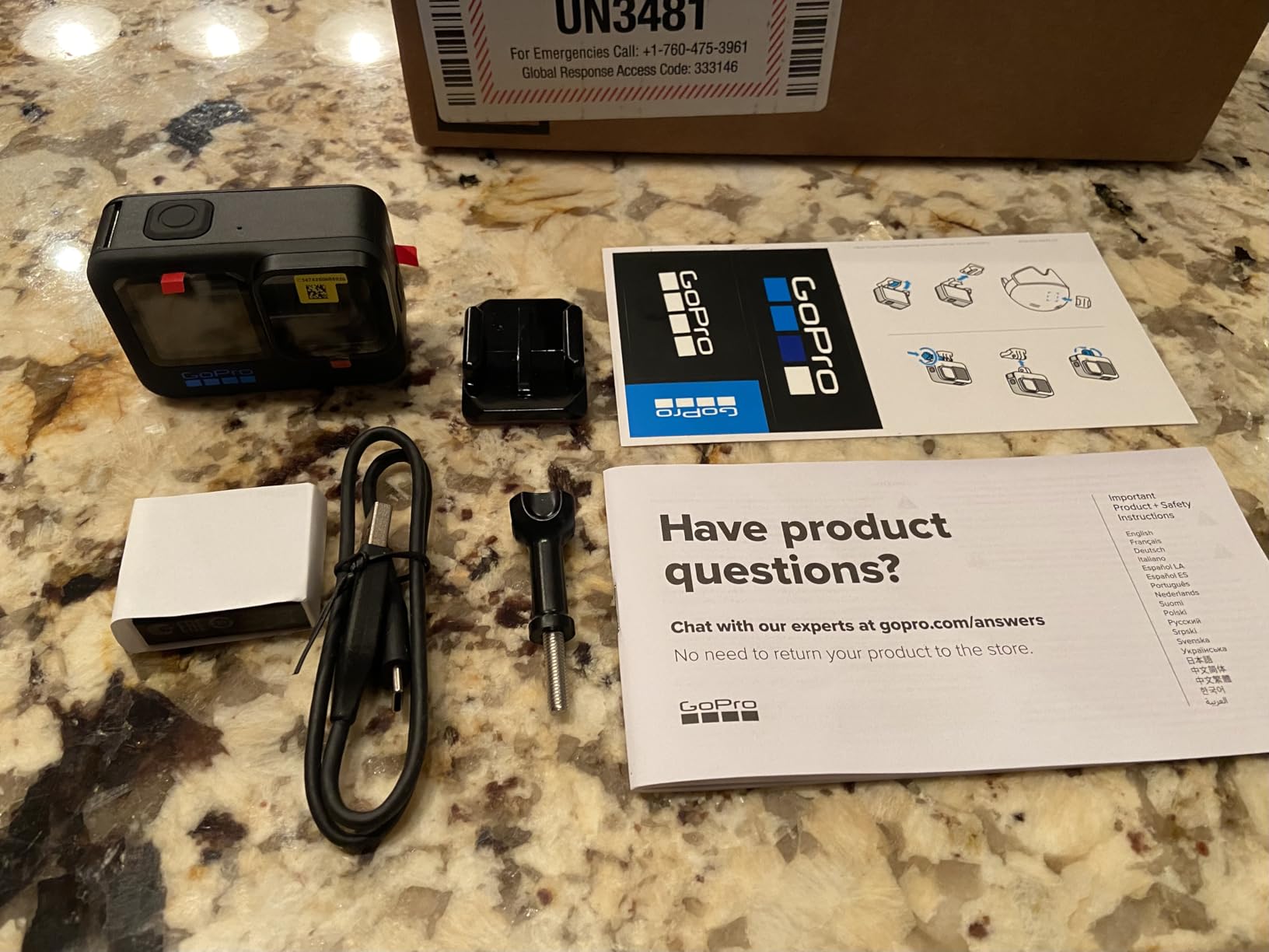 HERO11 Black - E-Commerce Packaging - Waterproof Action Camera with 5.3K60 Ultra HD Video, 27MP Photos, 1/1.9