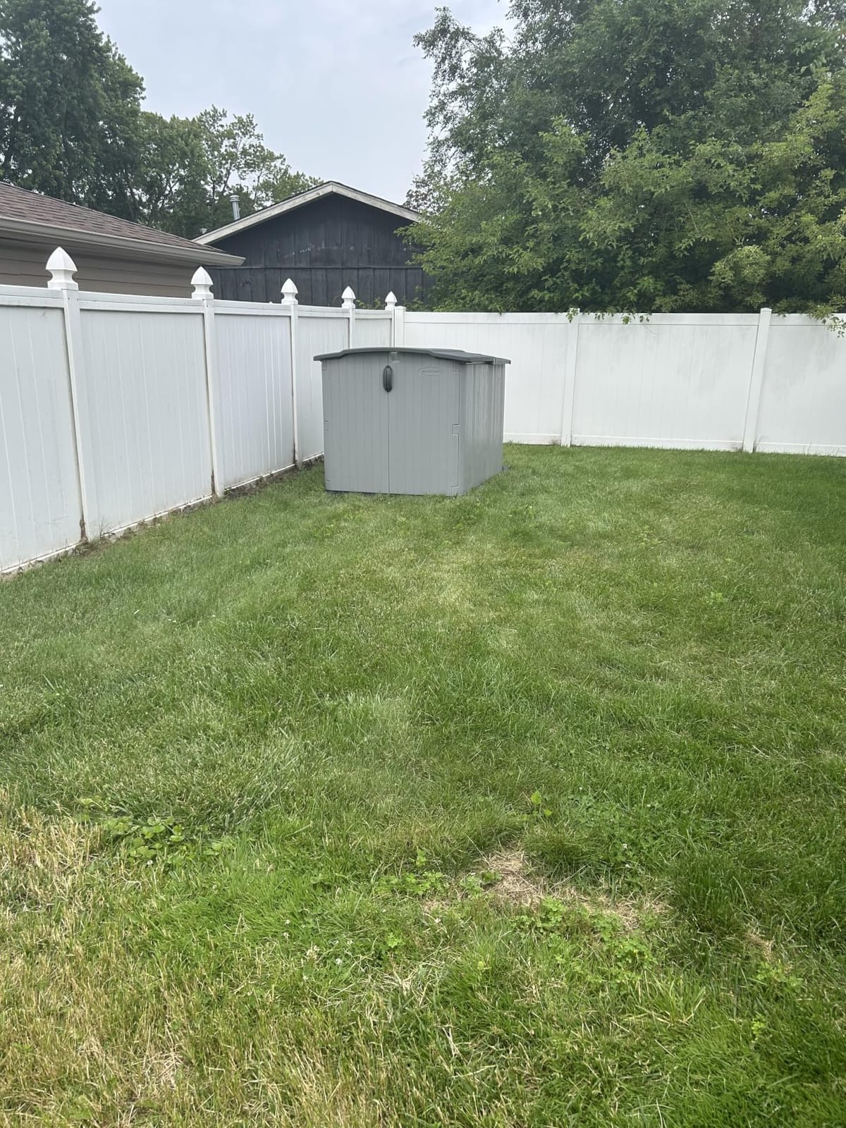 Suncast Horizontal Storage Shed, 98 Cu Ft, Resin, Glidetop, Sliding Lid customer photo 2