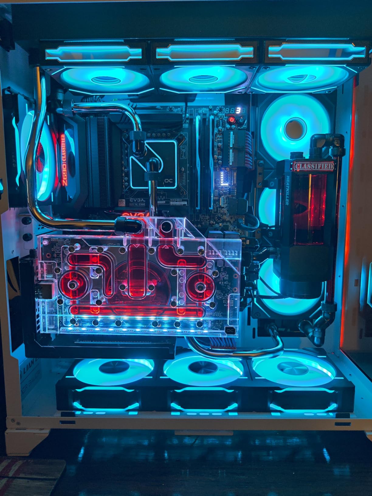 Alphacool Core 1 Aurora CPU Water Block, Black | Nickel-Plated Copper Base, Brass Housing, aRGB Aurora, Intel LGA 1700 / AMD AM4 & AM5 customer photo 1