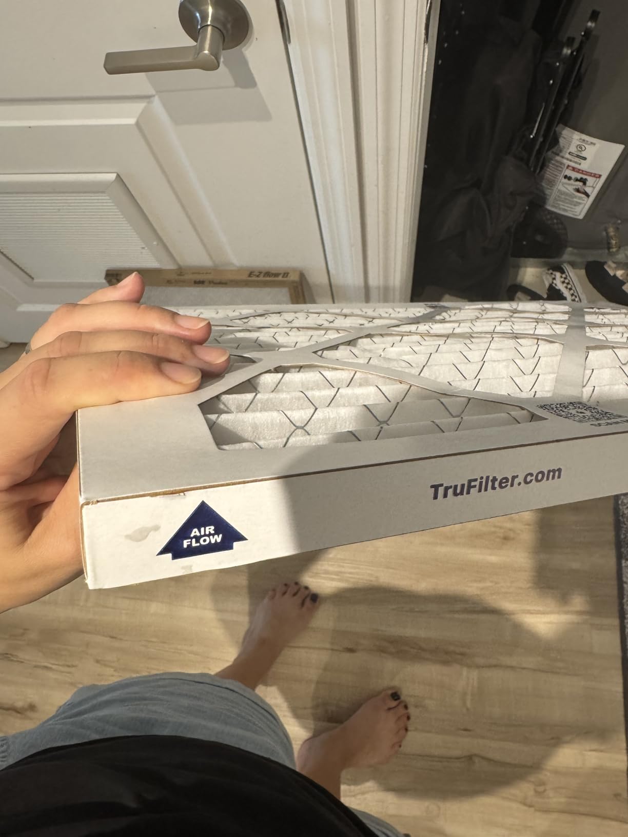 BNX TruFilter 16x25x1 Air Filter MERV 11 (6-Pack) - MADE IN USA - Allergen Defense Electrostatic Pleated Air Conditioner HVAC AC Furnace Filters for Allergies, Dust, Pet, Smoke, Allergy MPR 1200 FPR 7 customer photo 2