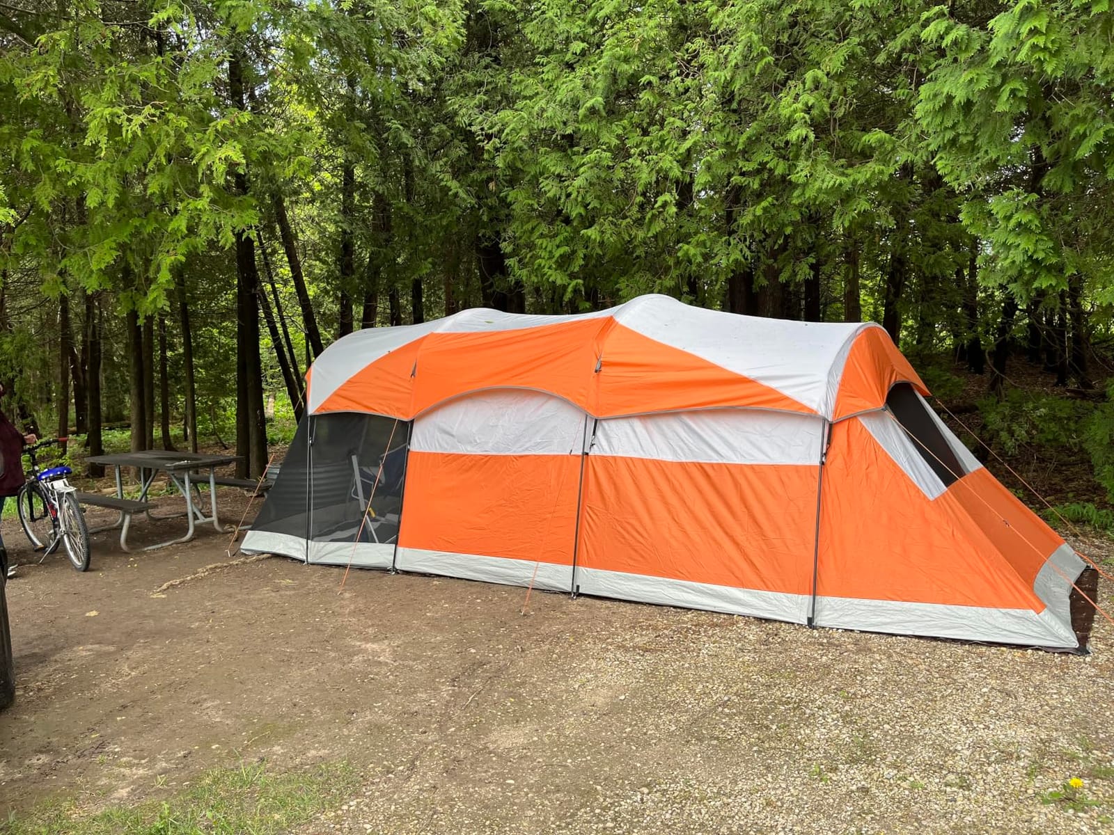 PORTAL 6/8/10 Person Family Camping Tent with Screen Room | Portable 8 Person Tent Outdoor Design; Durable Construction; Easy Setup & Storage customer photo 2