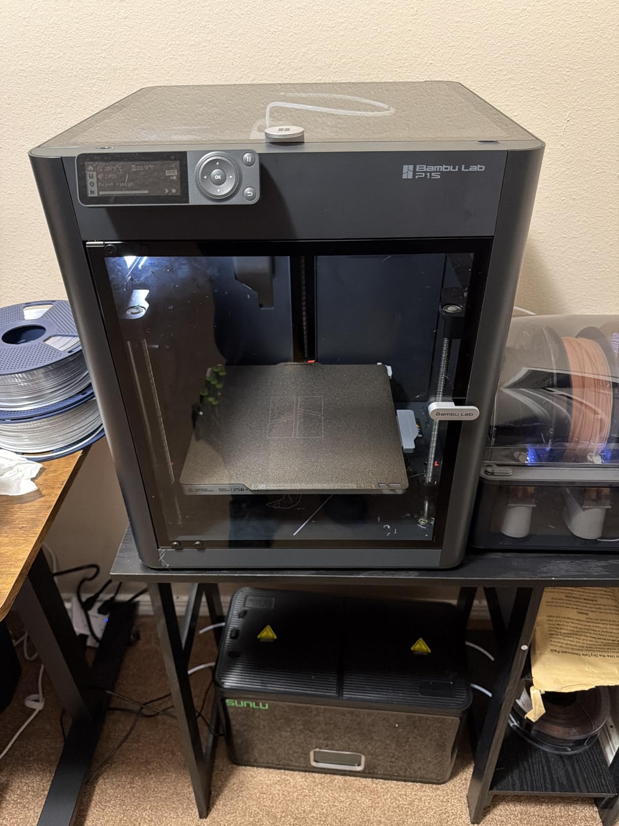 Bambu Lab P1S Combo, P1S 3D Printer and AMS, Support Up to 16 Colors/Multi Materials, 500mm/s Fast Printing & High Precision, CoreXY & Auto Bed Leveling customer photo 2