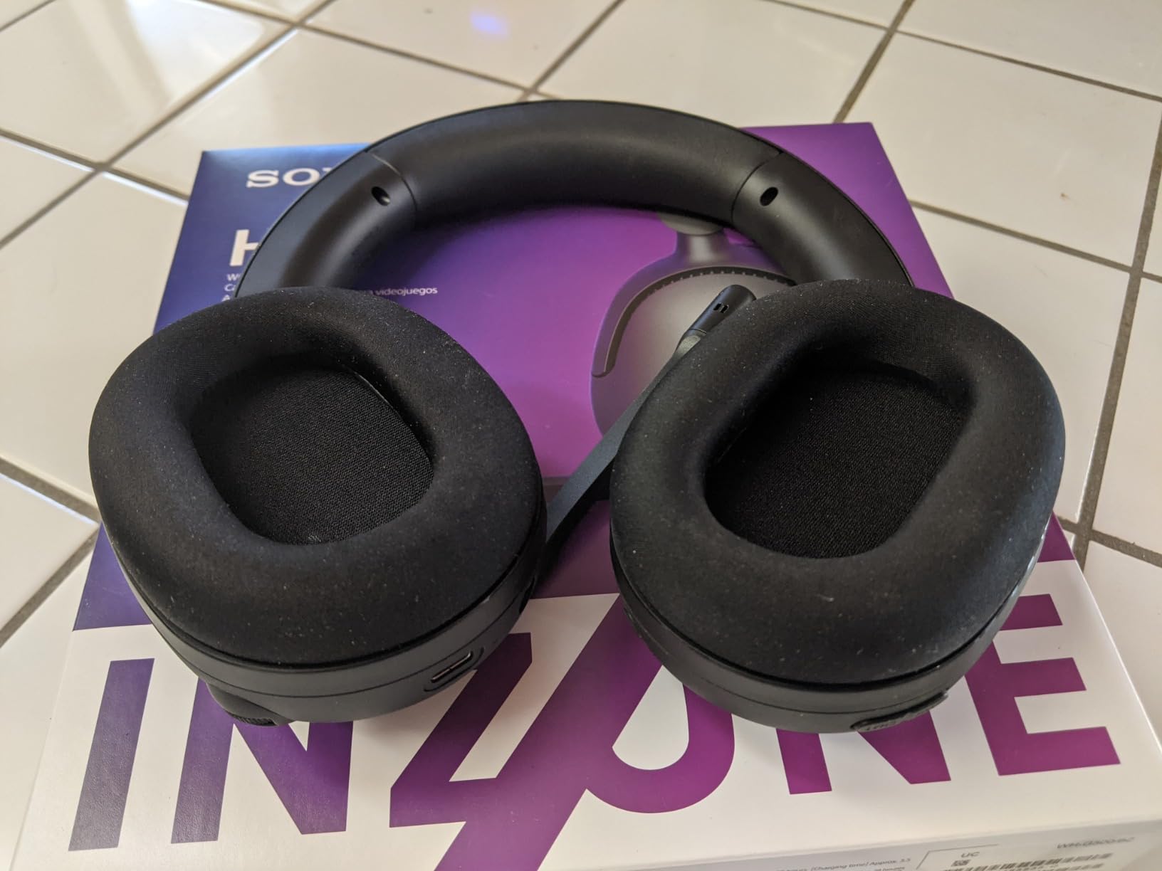 Sony INZONE H5 Wireless Over-Ear Gaming Headset PS5 Headphones, Black | Plug & Play, Personalized 360 Spatial Sound, For PC/PS5/Console, 28 Hr Battery, 2.4Ghz Wireless and 3.5mm Audio Jack customer photo 1
