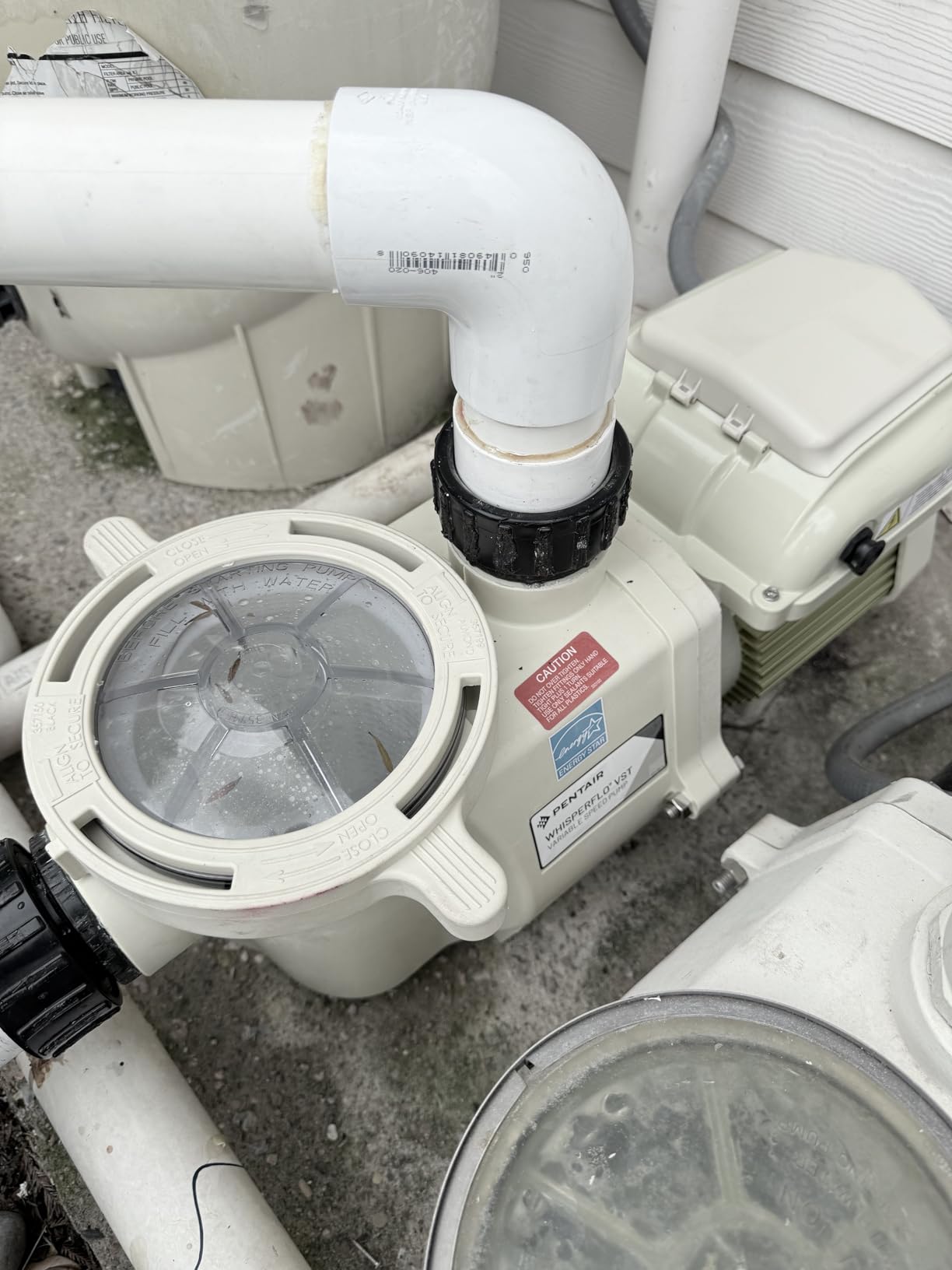 Pentair 011533 WhisperFlo VST Variable Speed Pool Pump, 2.6 THP customer photo 1