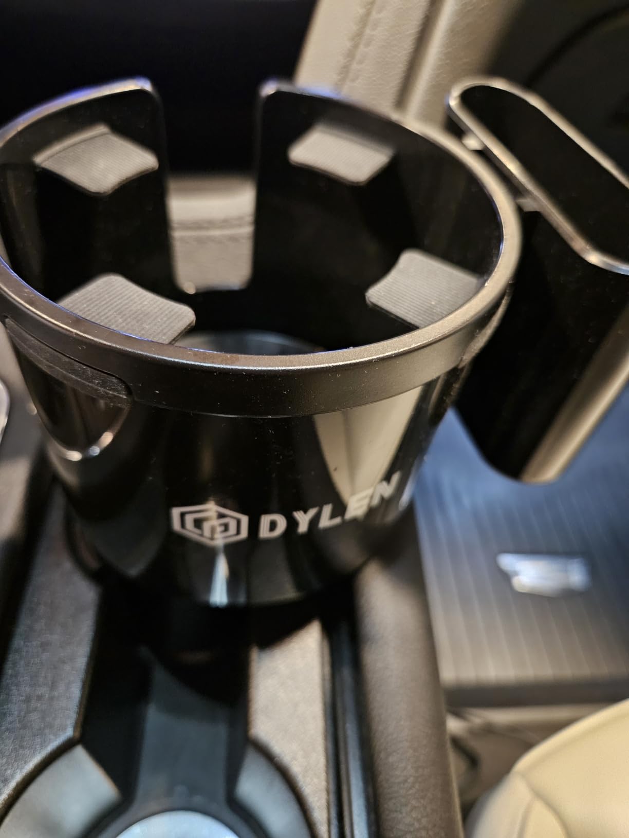DYLEN Car Cup Holder Expander with Adjustable Base, Fits 16-46oz Bottles | Expandable Base Fits 2.5
