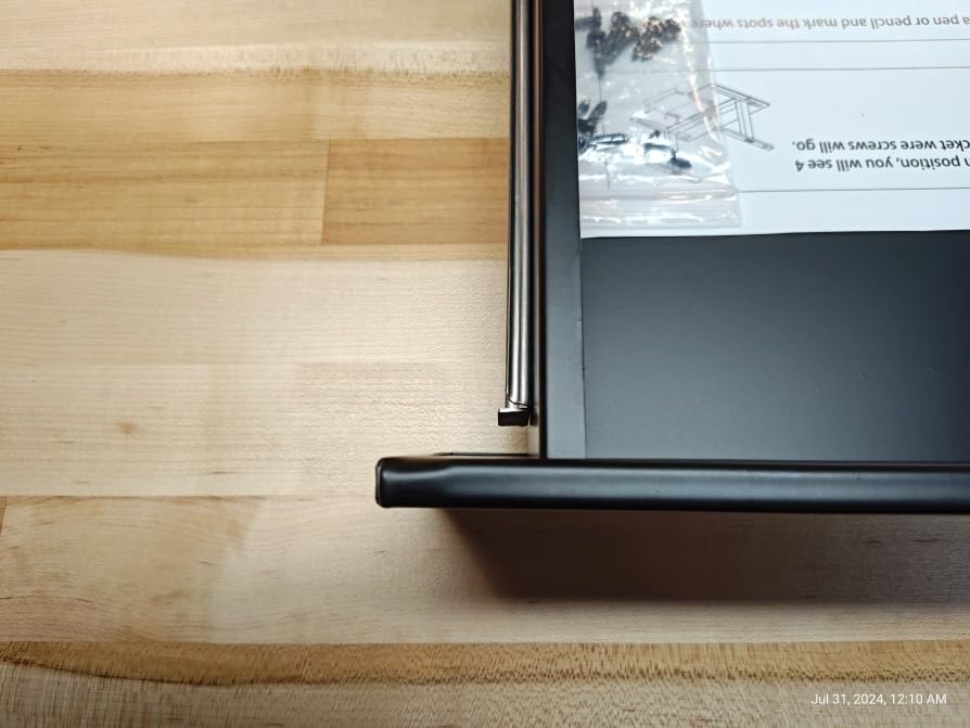 Large 23.6 Inch Under Desk Drawer Slide Out, Pencil Drawer, Undermount Desk Drawer, Under Counter Drawers, Attachable Desk Drawer, Drawer For Under Desk, Undermount Drawer, Under Desk Pull Out Drawer customer photo 2